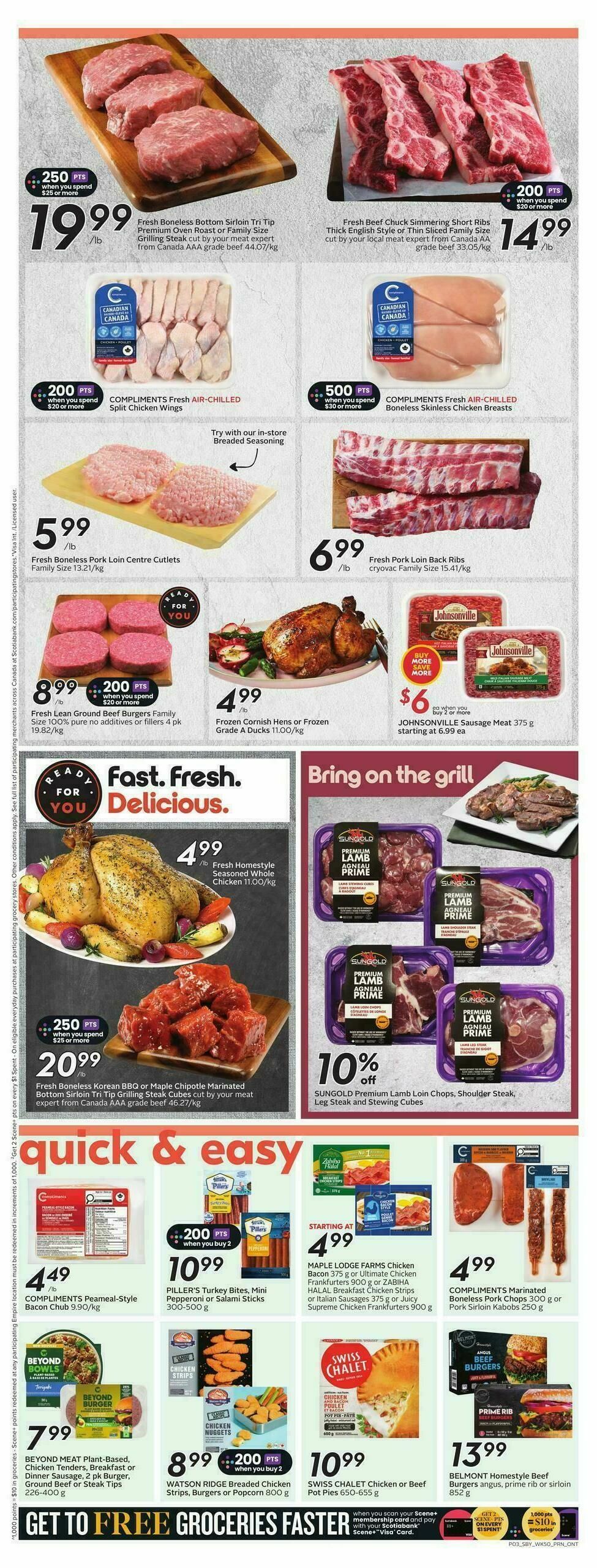 Sobeys Flyer from April 9