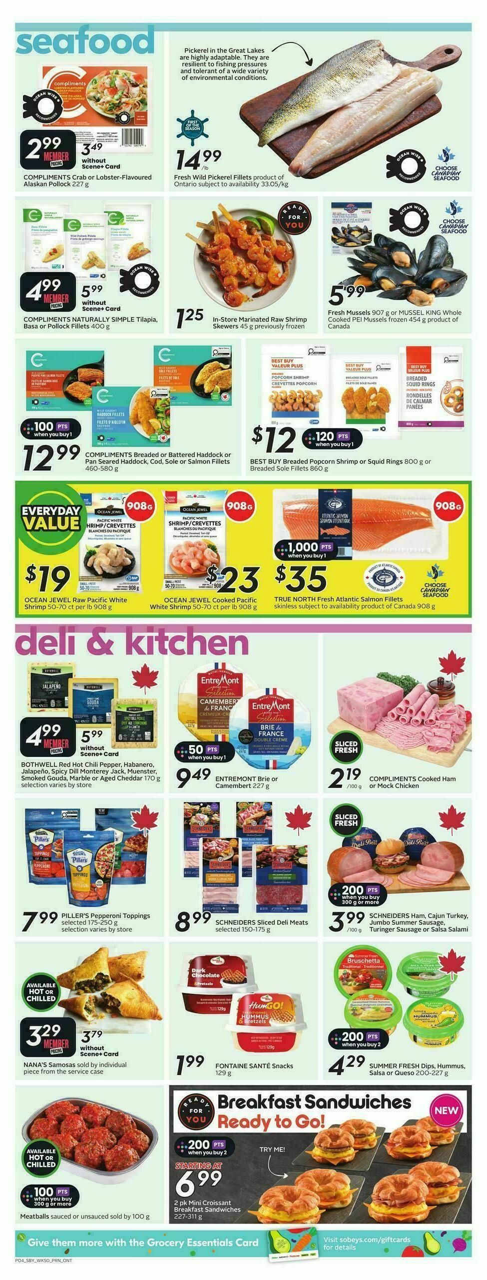 Sobeys Flyer from April 9