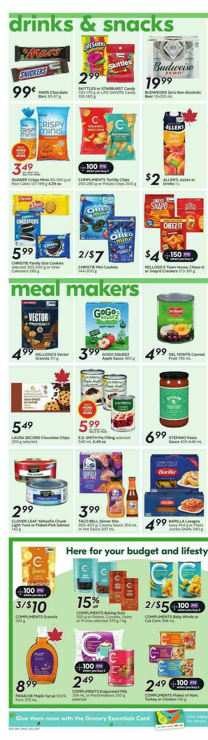Sobeys Flyer from April 16