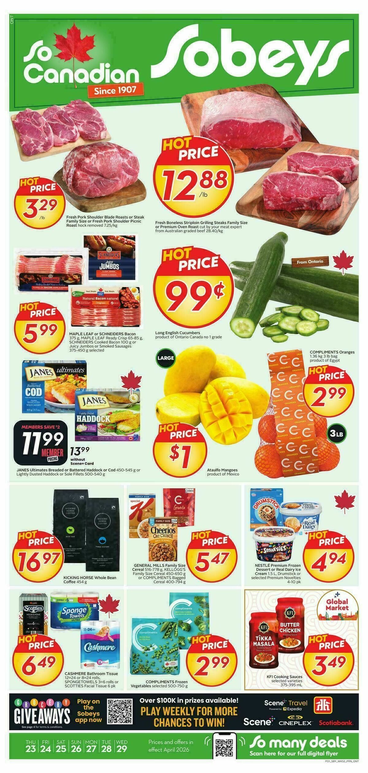 Sobeys Flyer from April 23