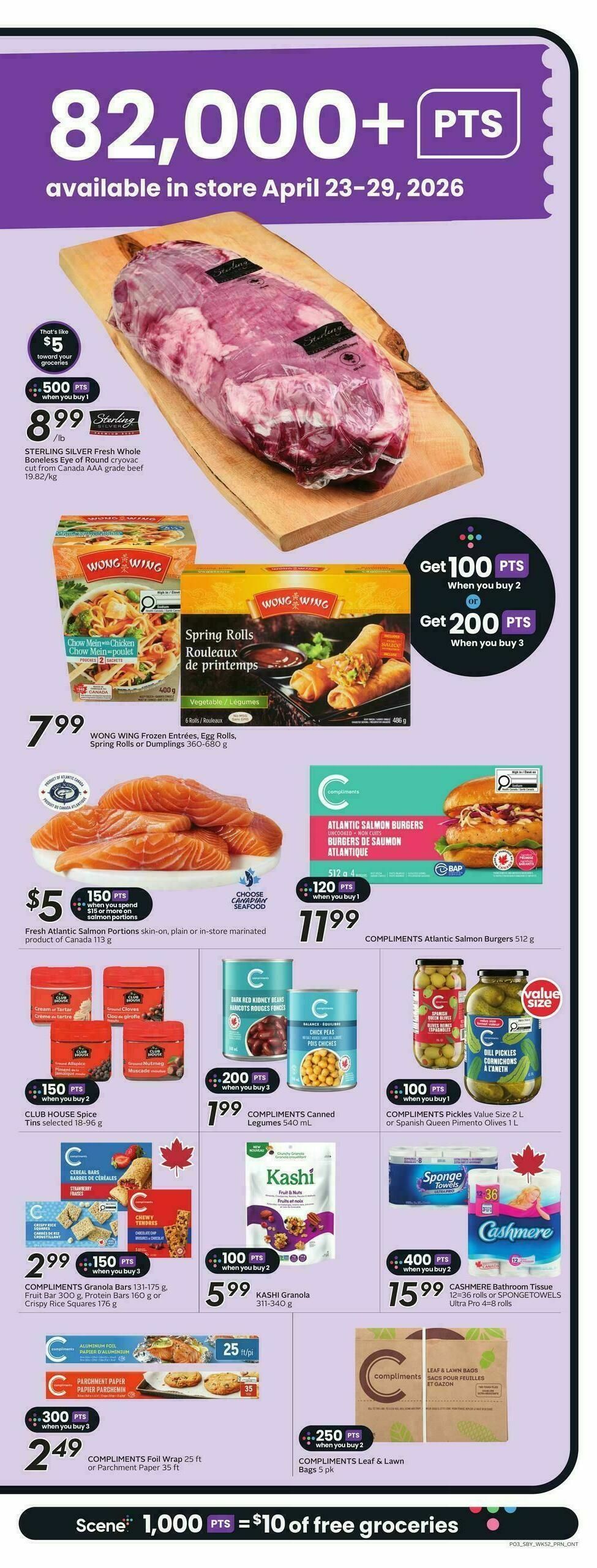 Sobeys Flyer from April 23
