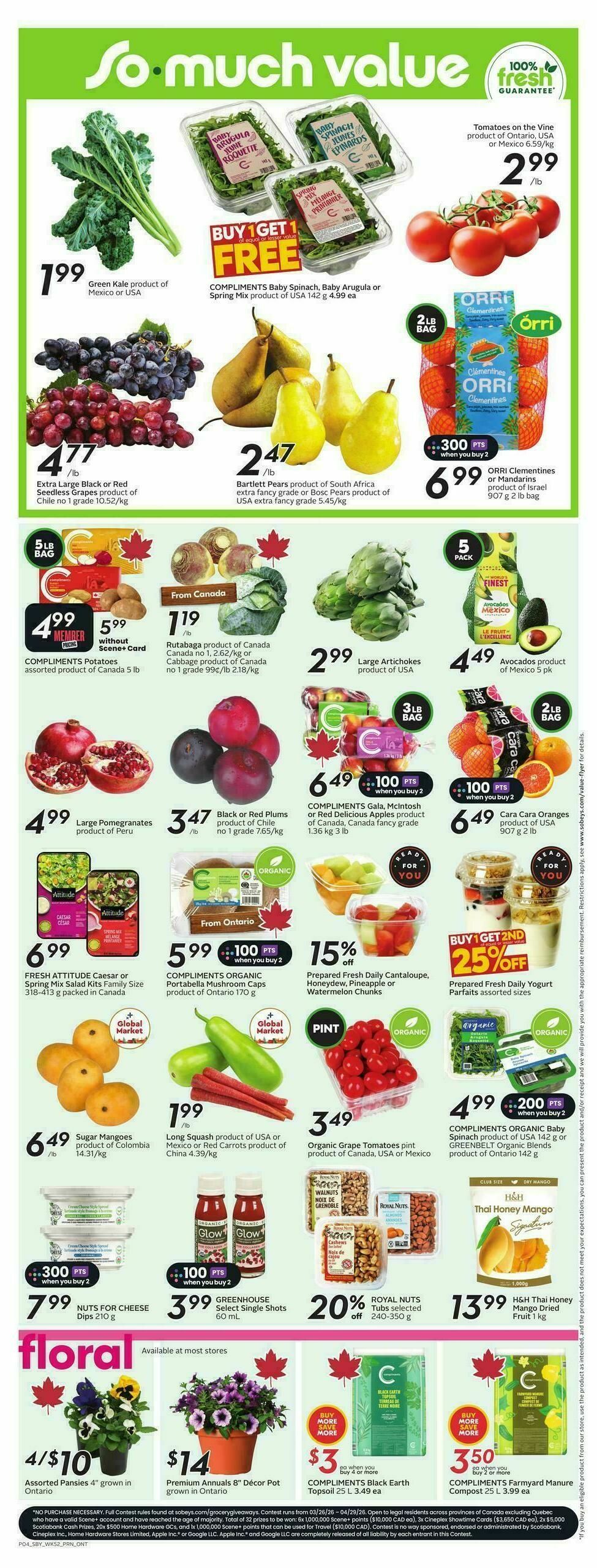 Sobeys Flyer from April 23