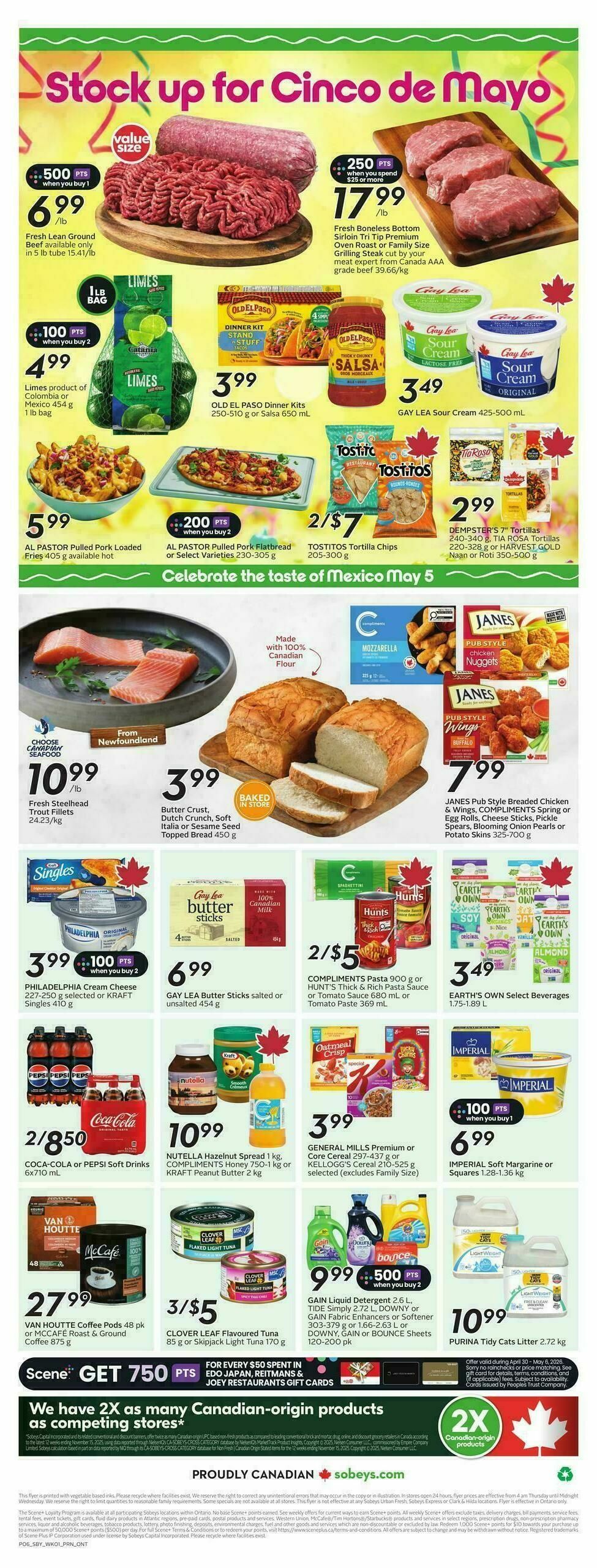 Sobeys Flyer from April 30