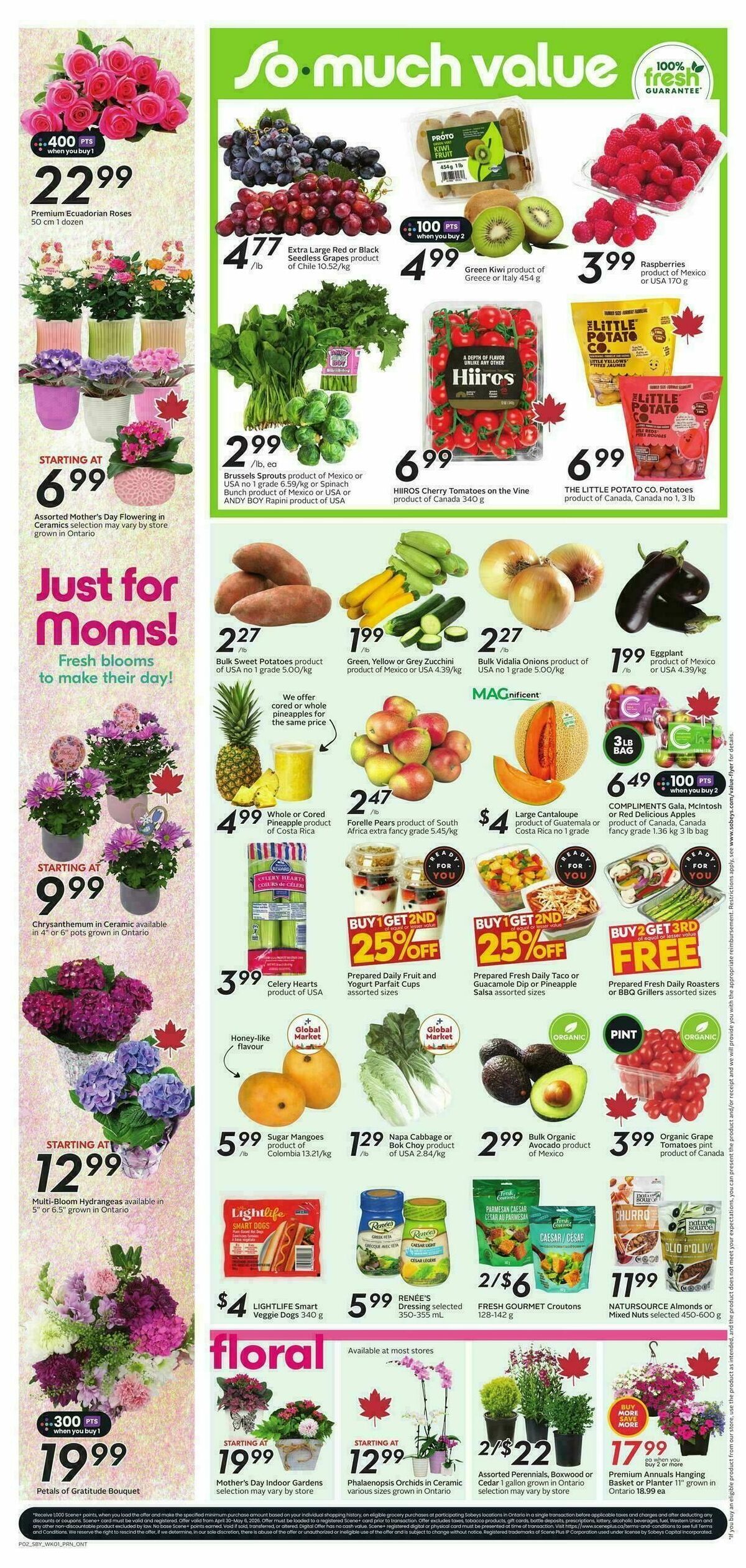 Sobeys Flyer from April 30