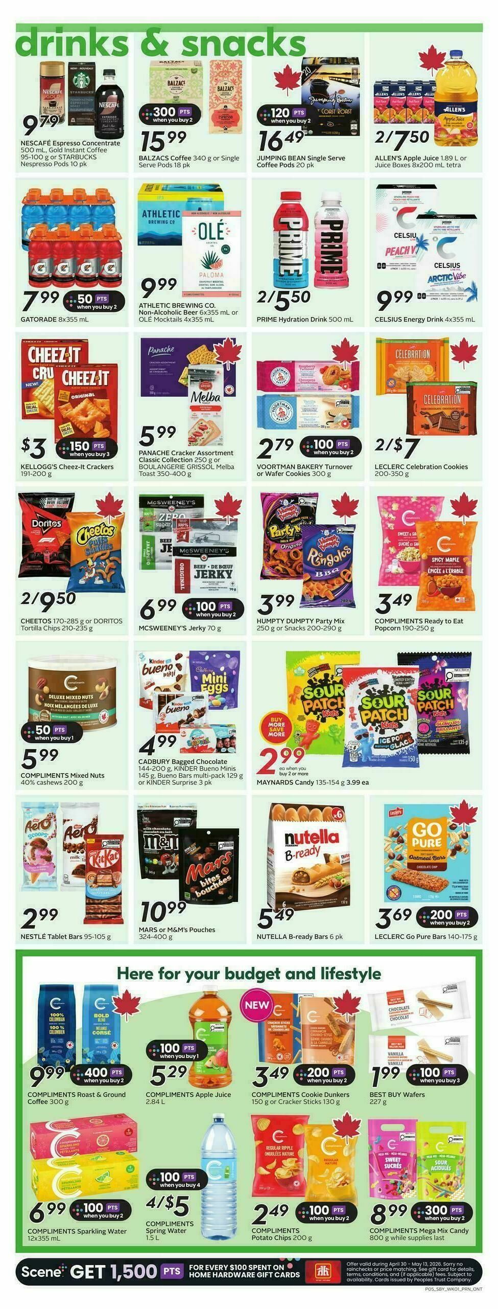 Sobeys Flyer from April 30