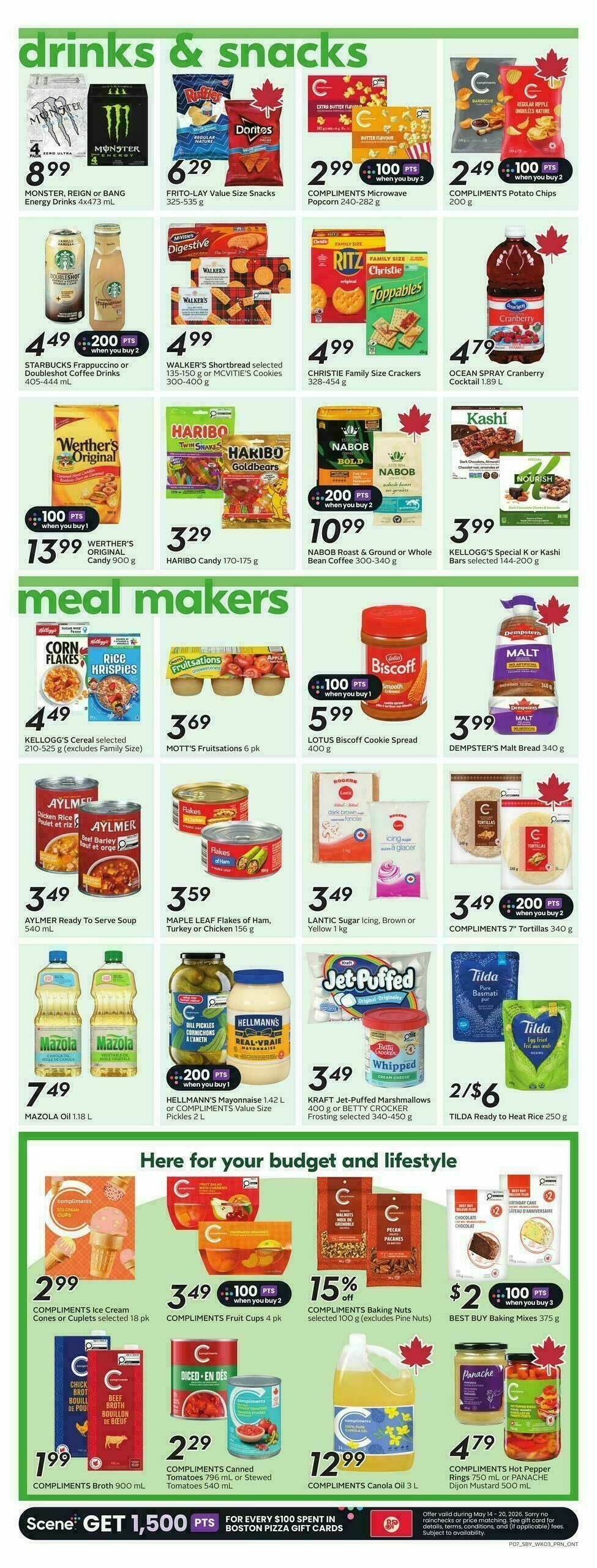 Sobeys Flyer from May 14