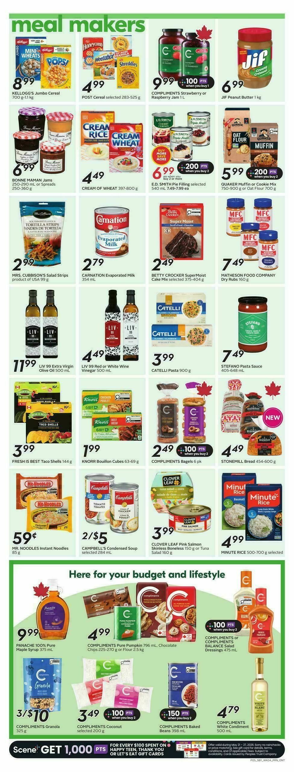 Sobeys Flyer from May 21