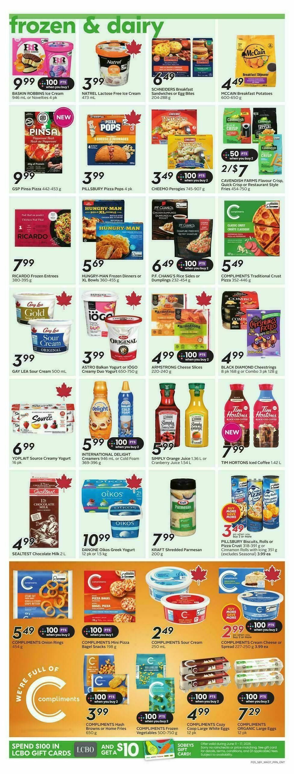 Sobeys Flyer from June 11