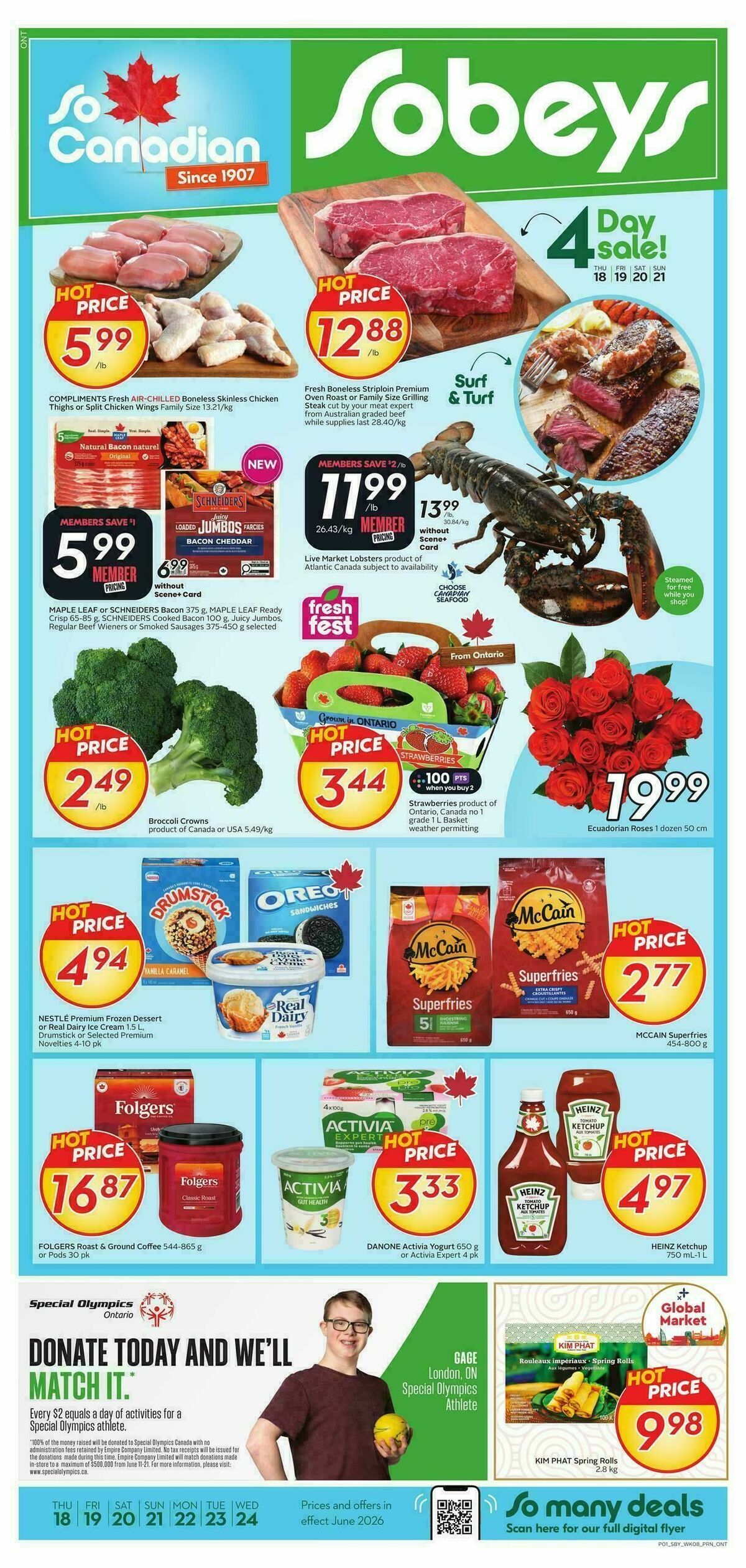 Sobeys Flyer from June 18
