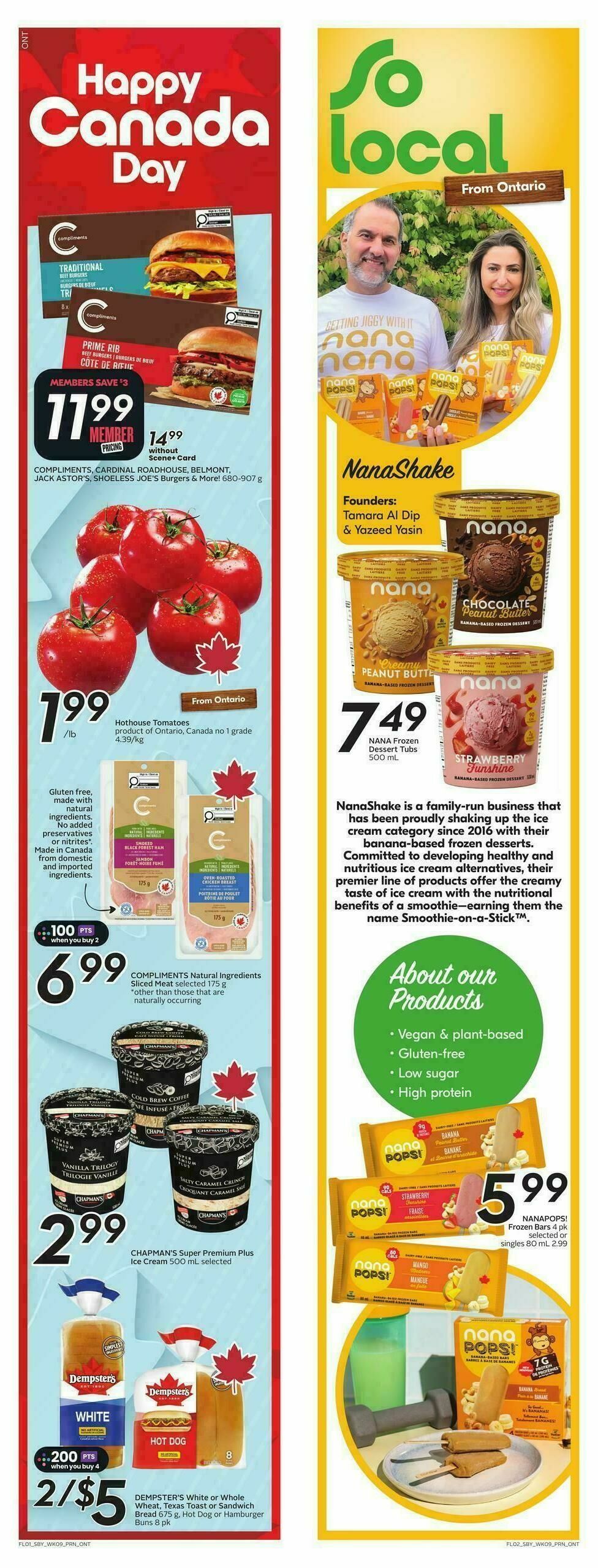 Sobeys Flyer from June 25