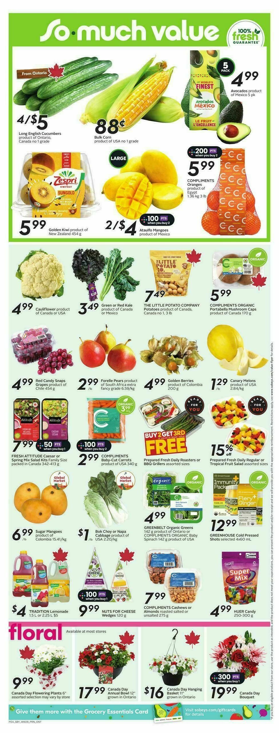 Sobeys Flyer from June 25