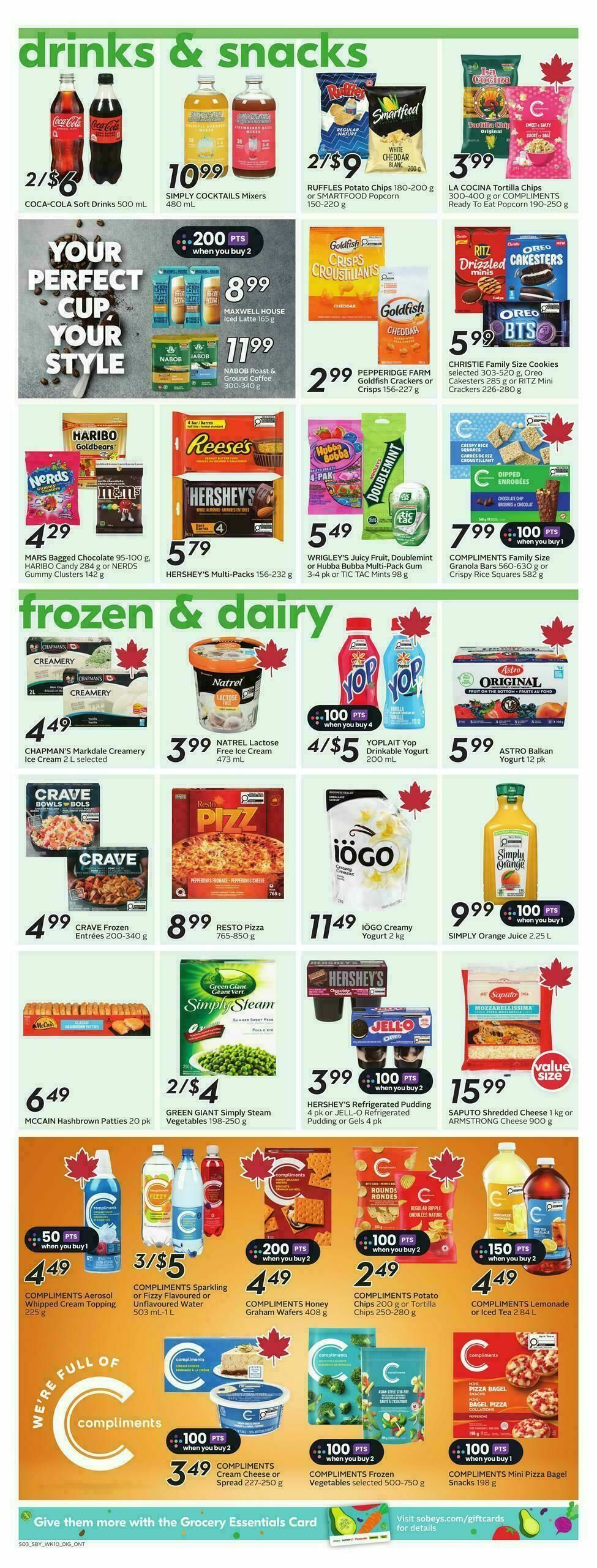 Sobeys Flyer from July 2