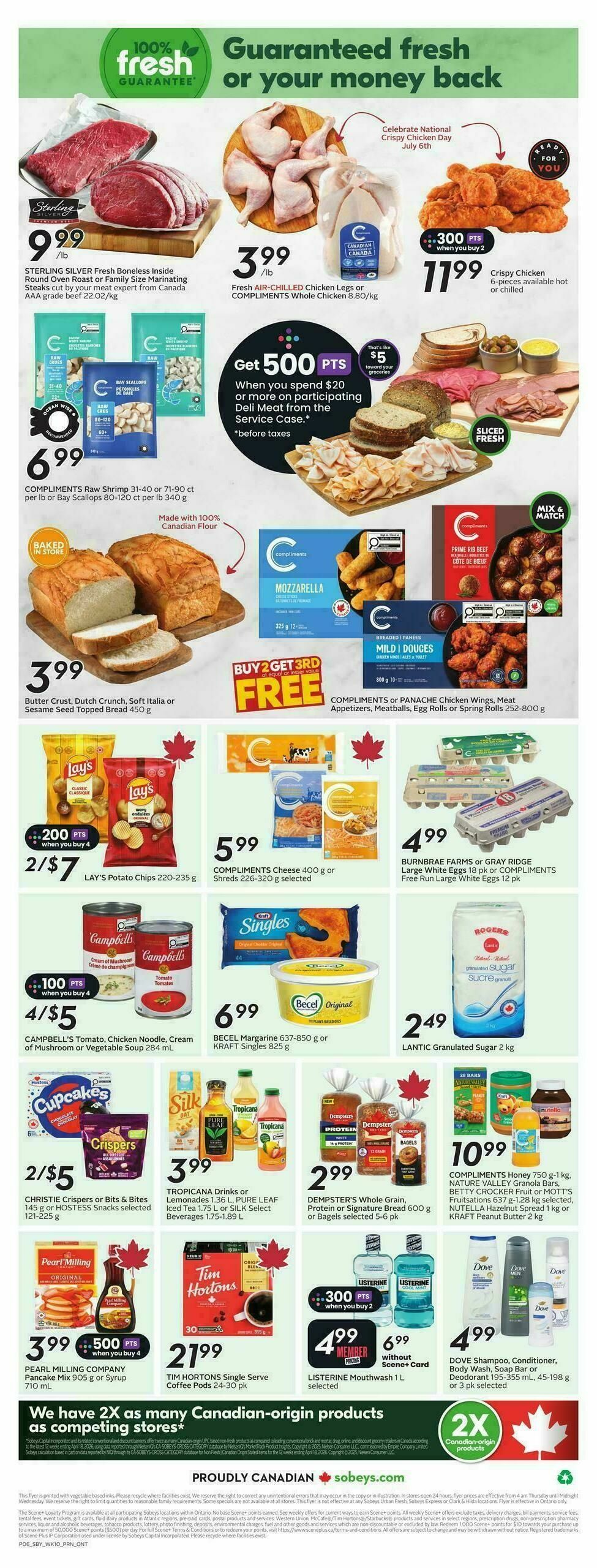 Sobeys Flyer from July 2