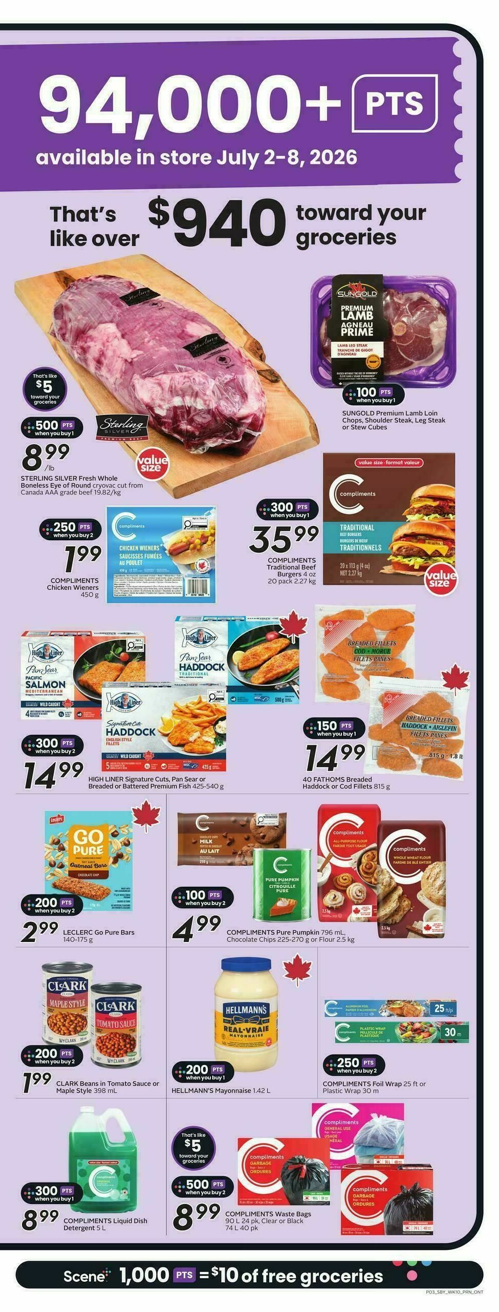 Sobeys Flyer from July 2