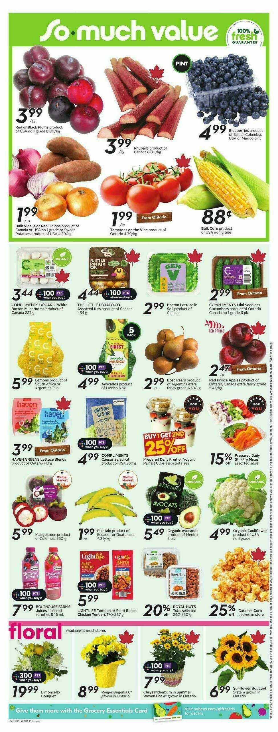 Sobeys Flyer from July 2