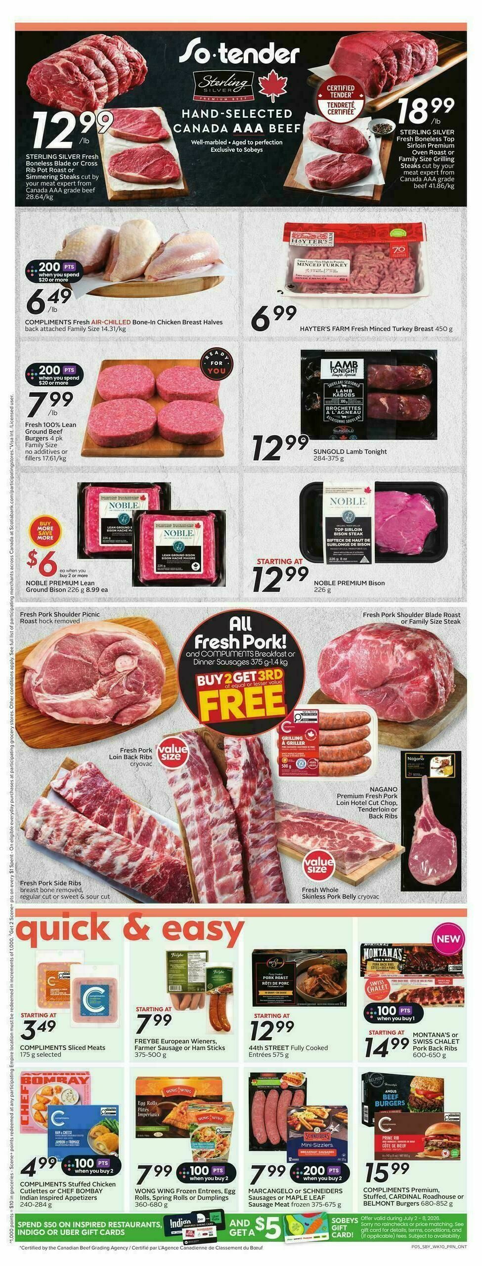 Sobeys Flyer from July 2