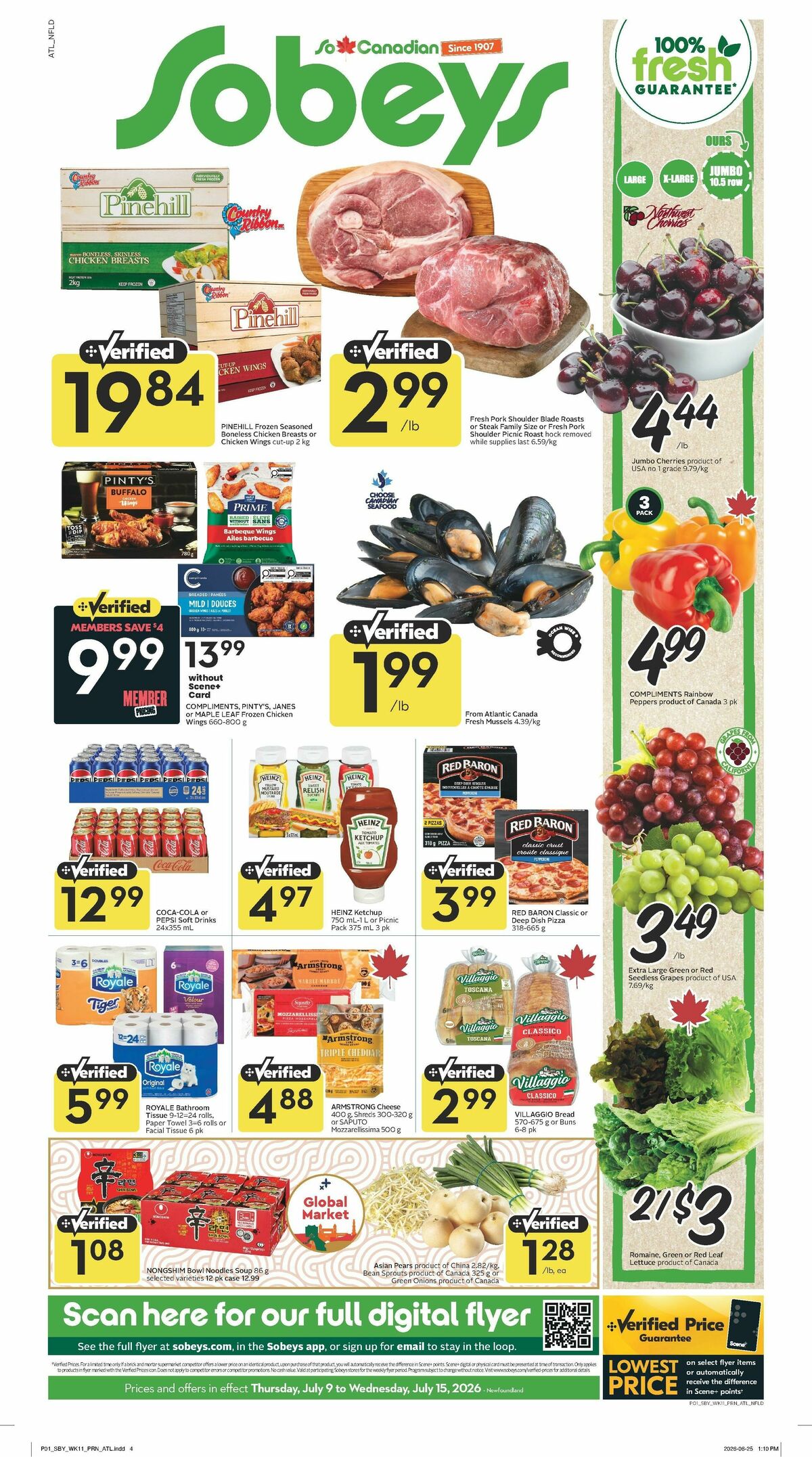 Sobeys Flyer from July 9