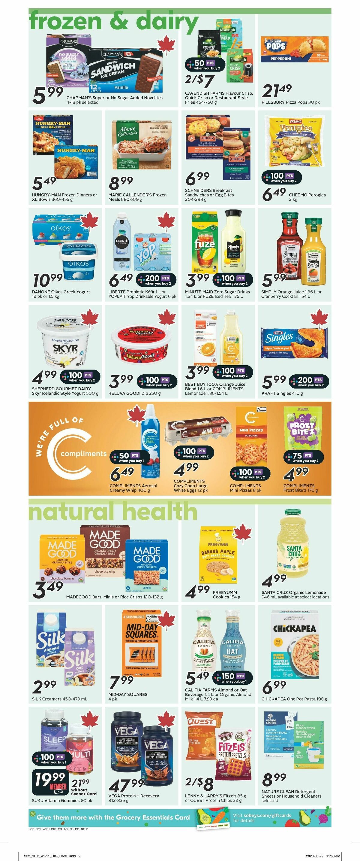 Sobeys Flyer from July 9