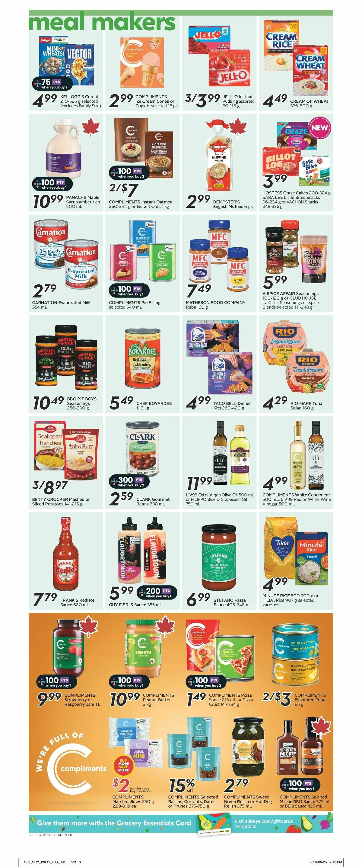 Sobeys Flyer from July 9