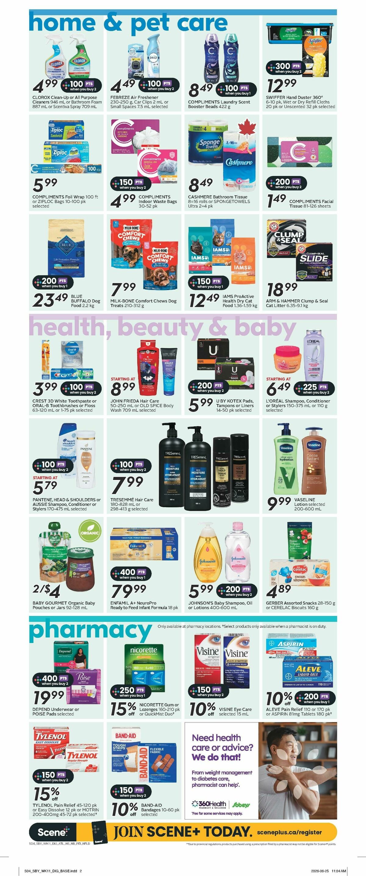 Sobeys Flyer from July 9