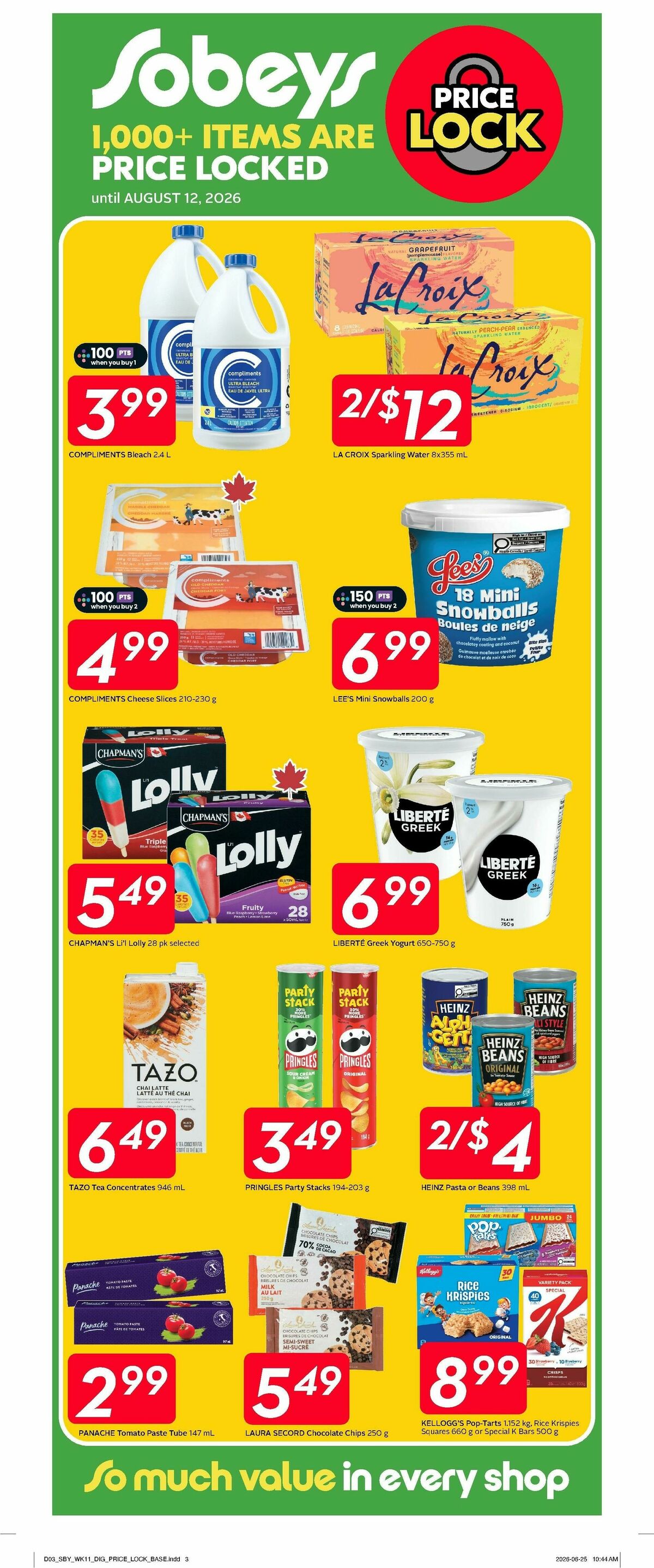 Sobeys Flyer from July 9