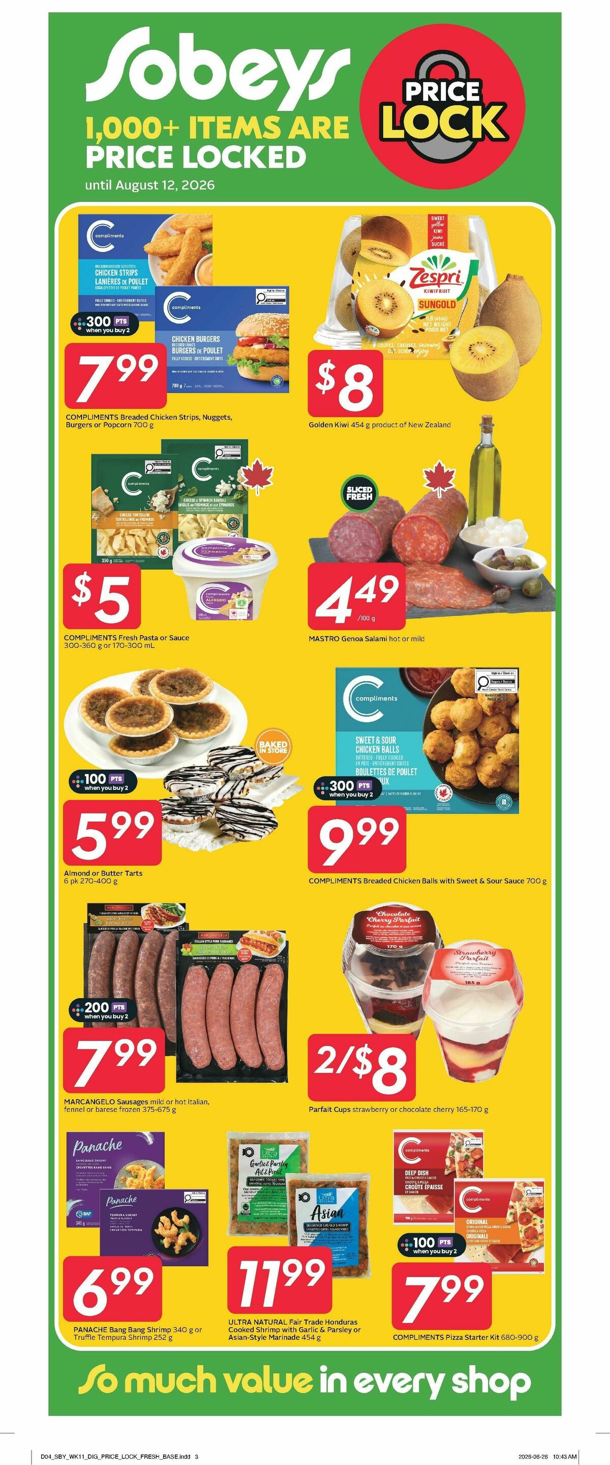 Sobeys Flyer from July 9