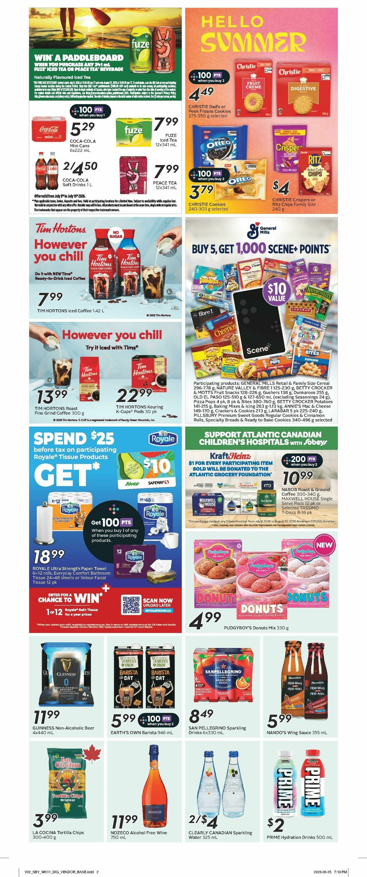 Sobeys Flyer from July 9