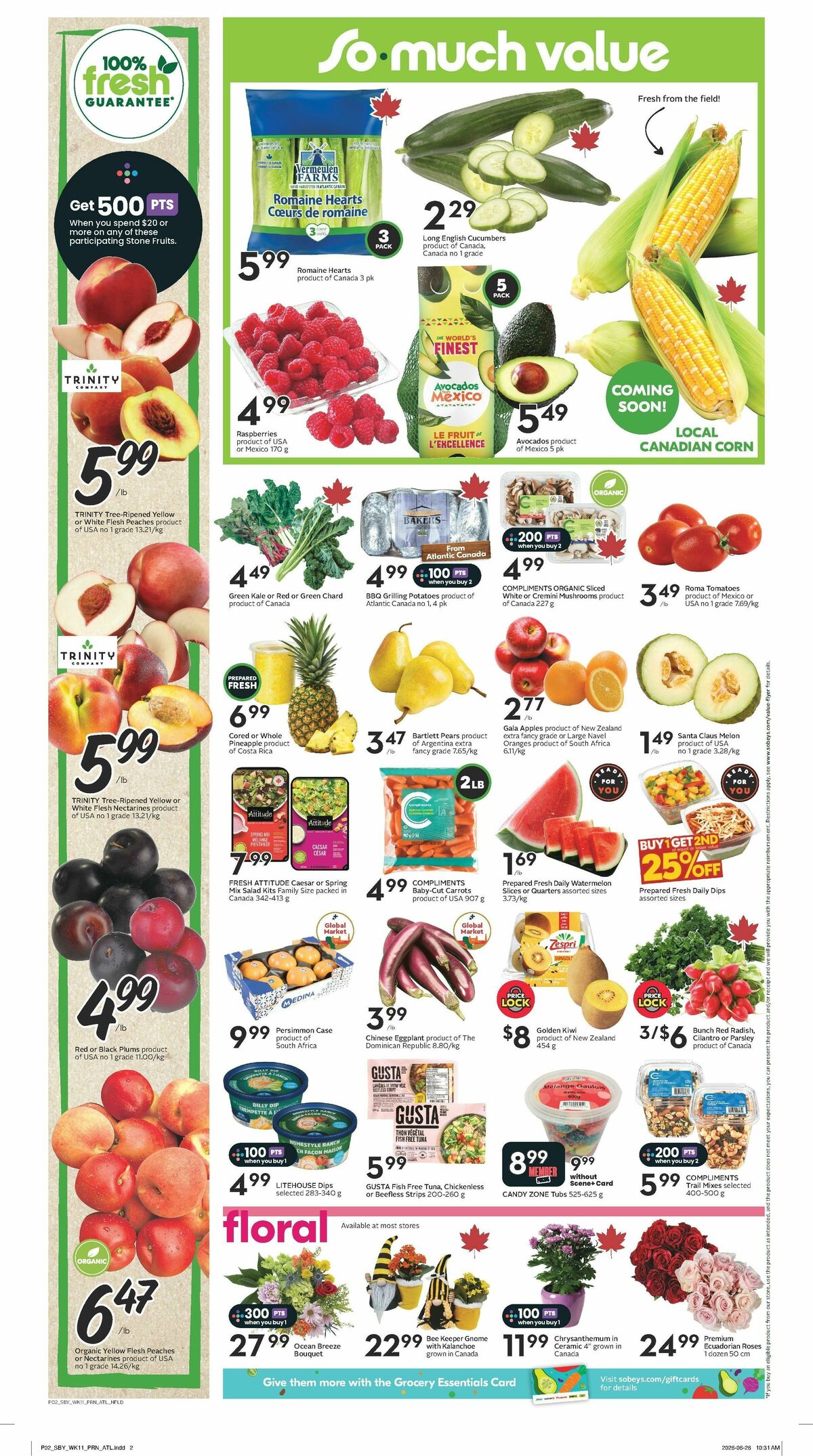 Sobeys Flyer from July 9