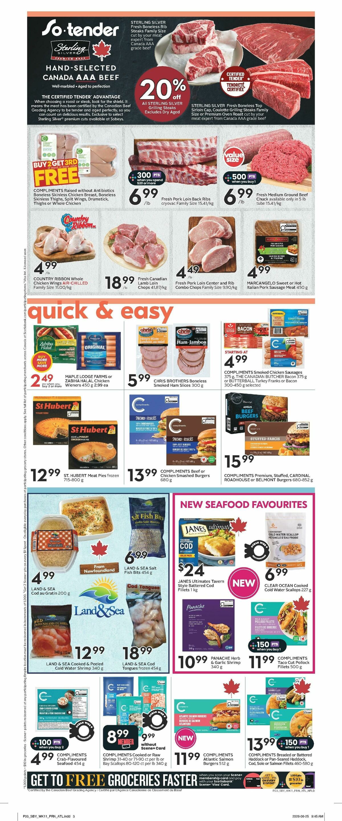 Sobeys Flyer from July 9