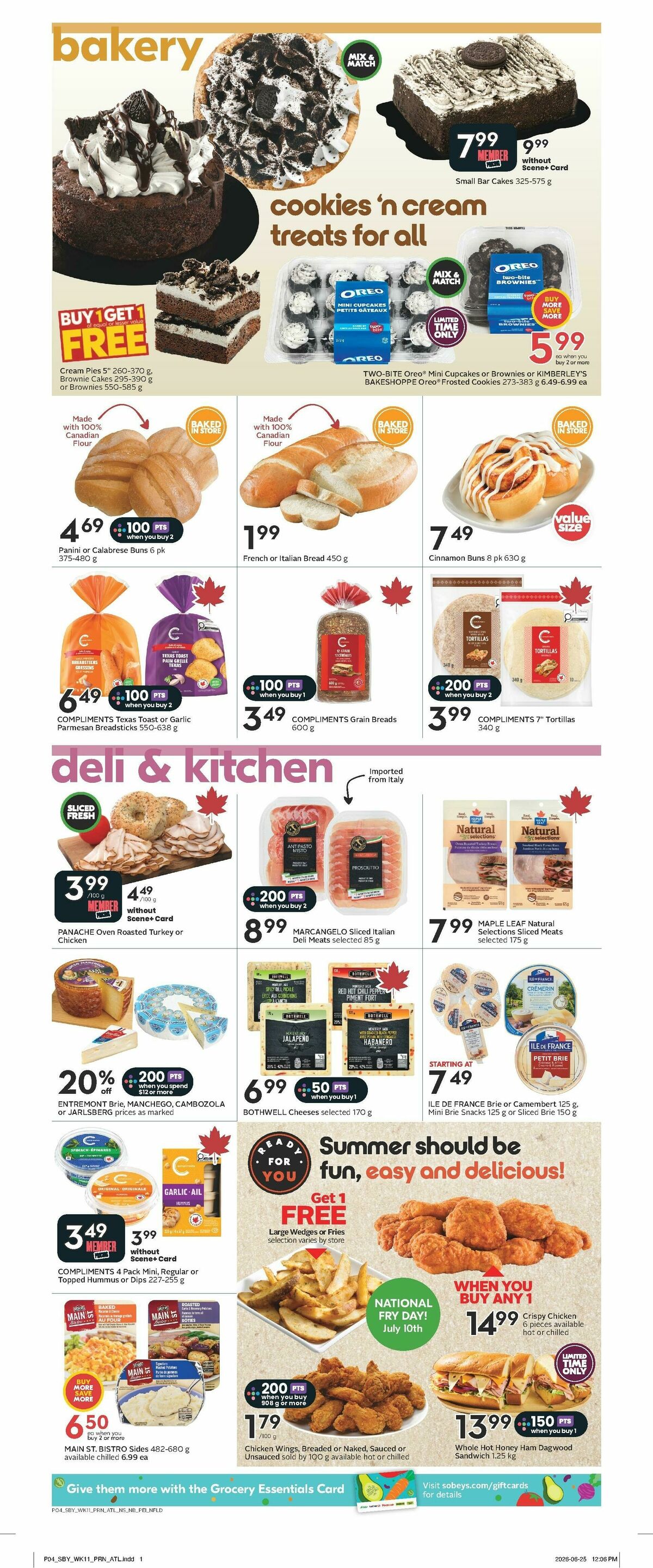 Sobeys Flyer from July 9