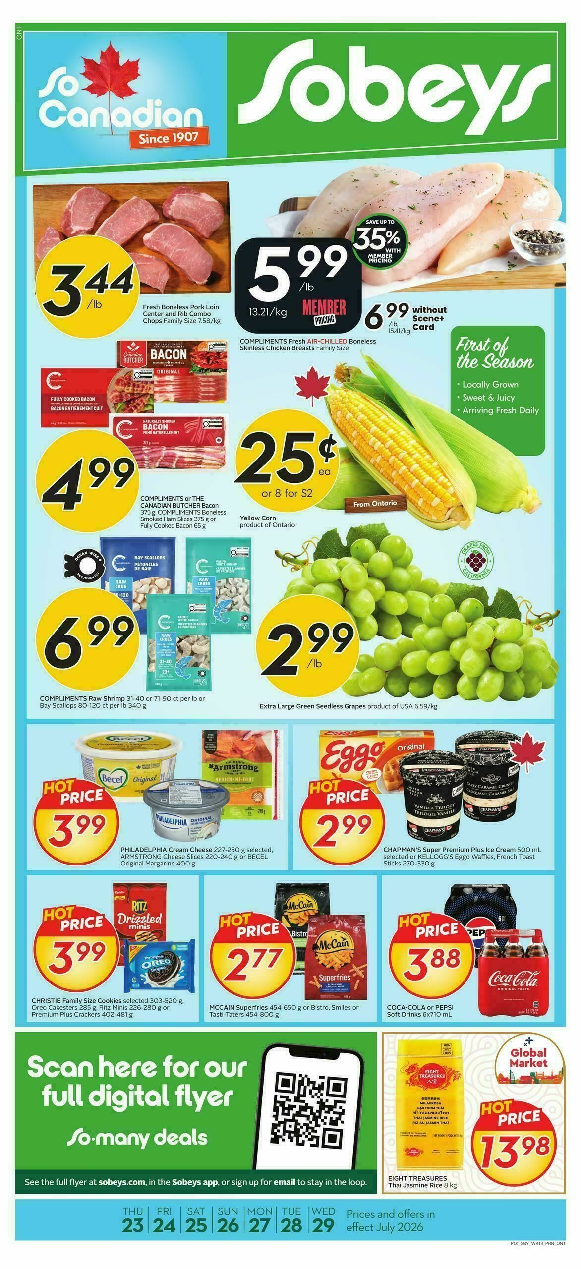 Sobeys Flyer from July 23