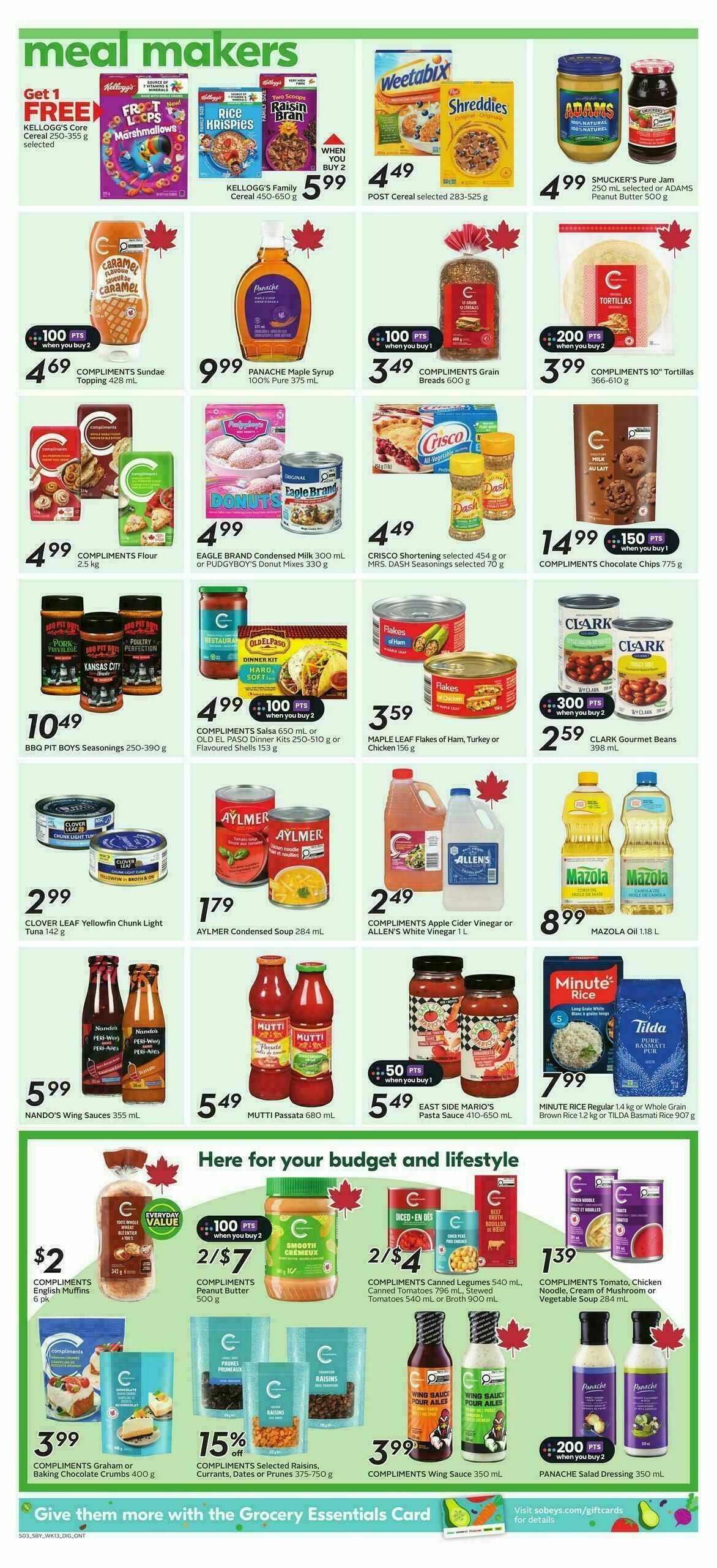 Sobeys Flyer from July 23