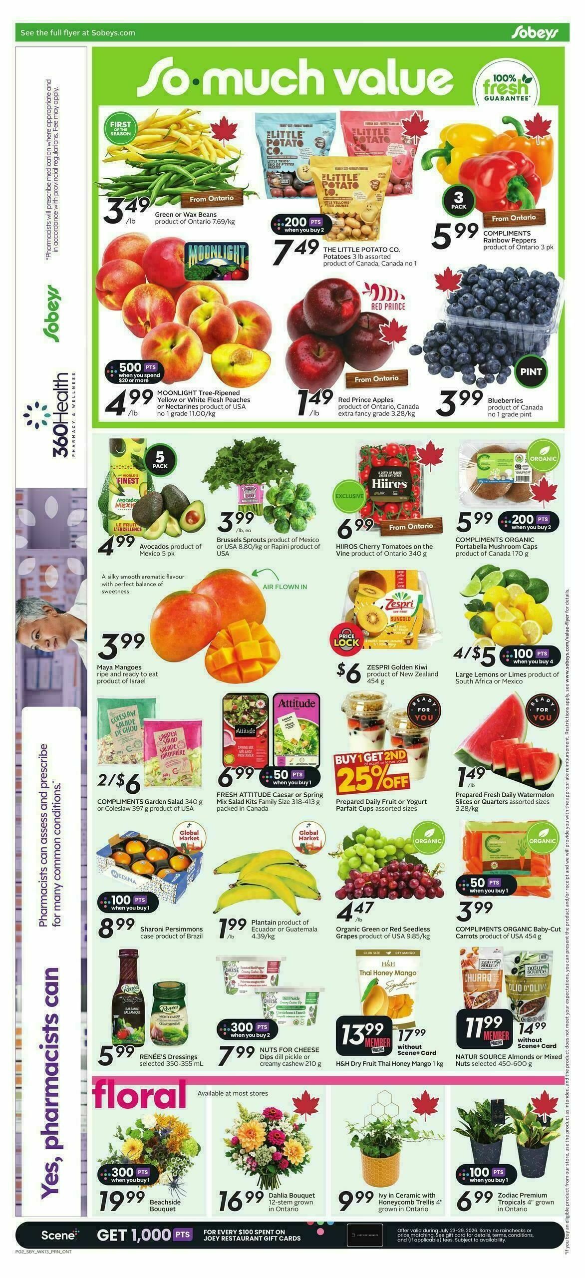 Sobeys Flyer from July 23