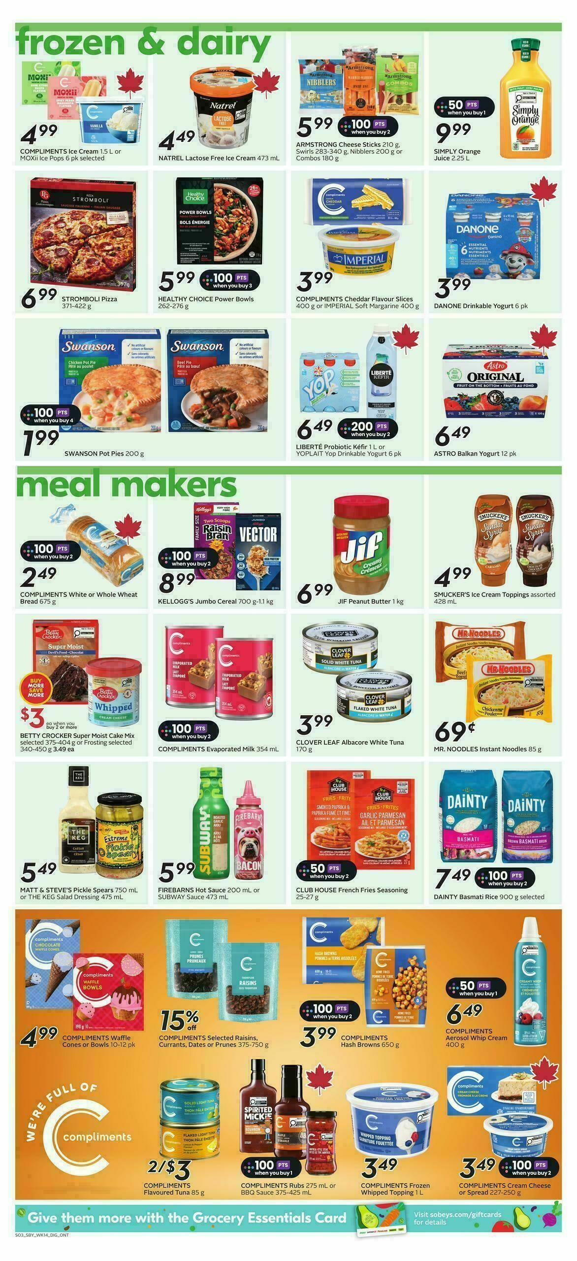 Sobeys Flyer from July 30