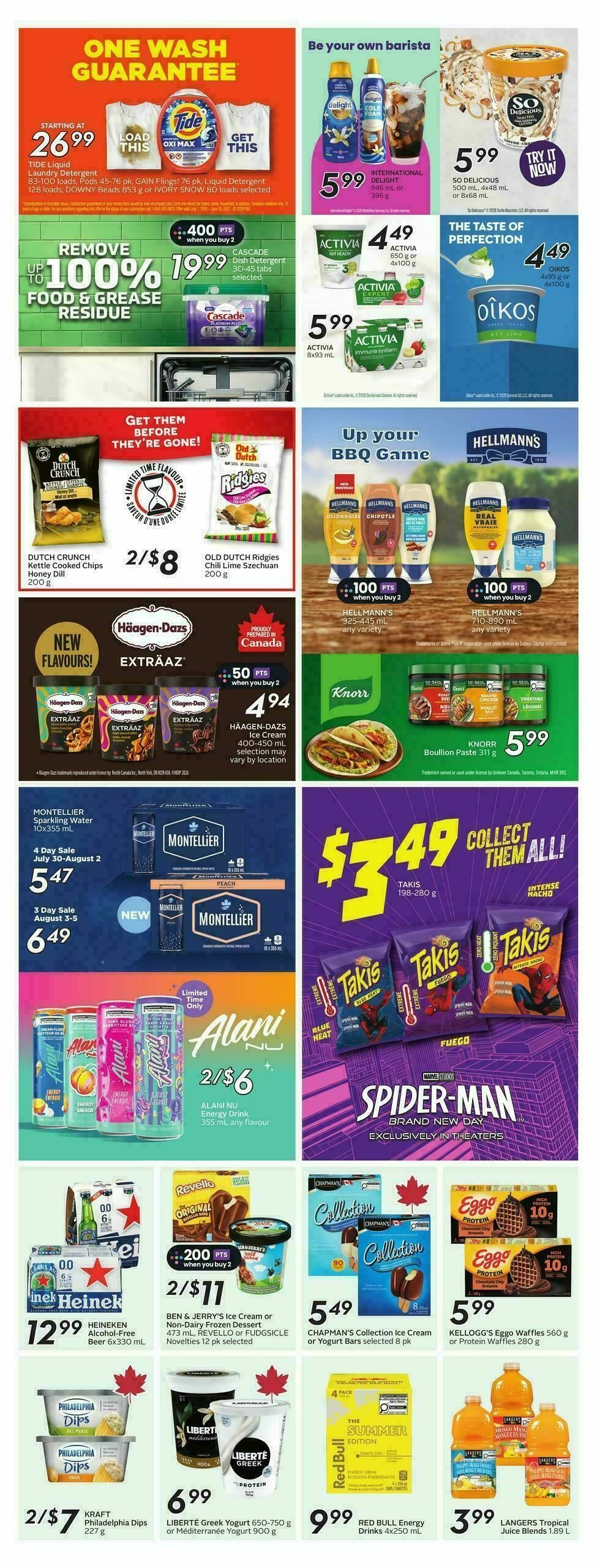 Sobeys Flyer from July 30