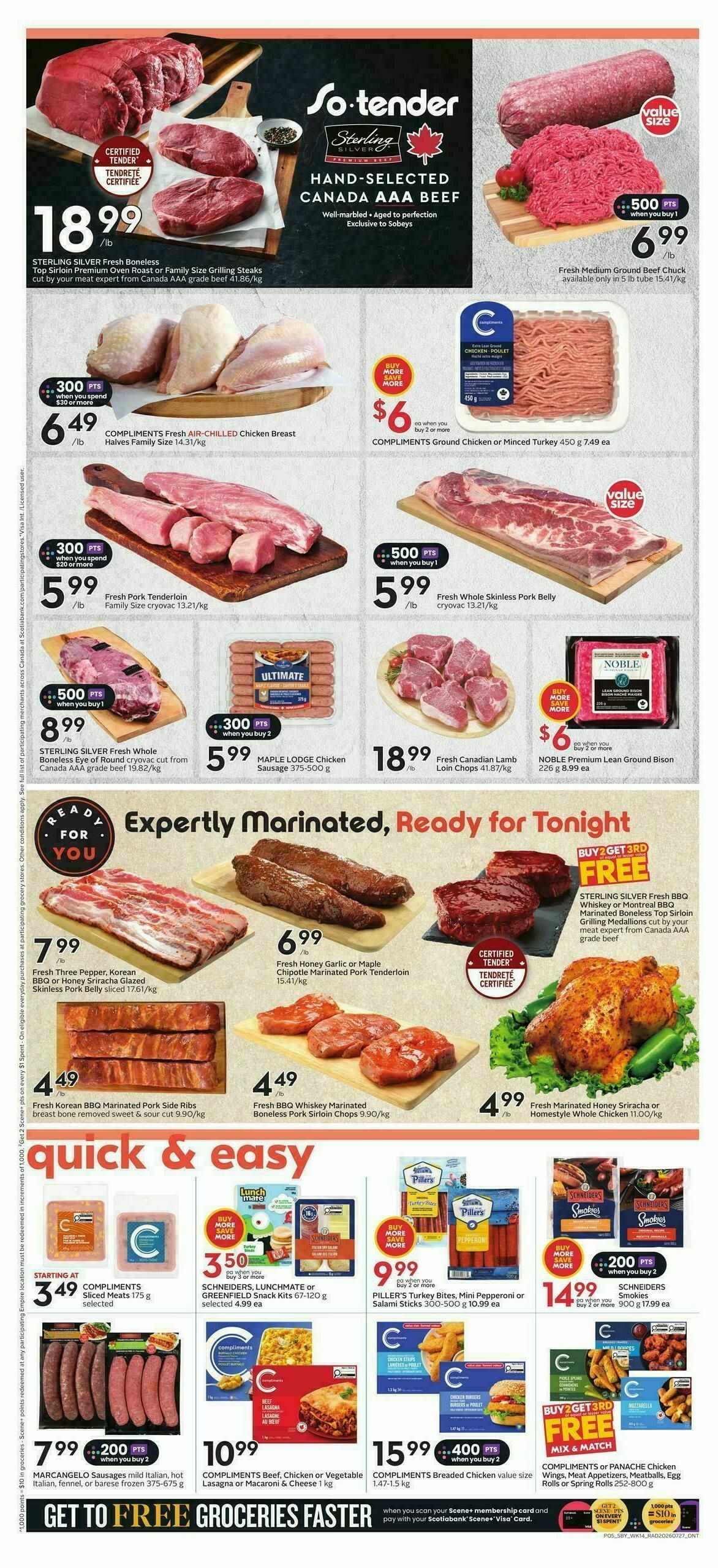 Sobeys Flyer from July 30