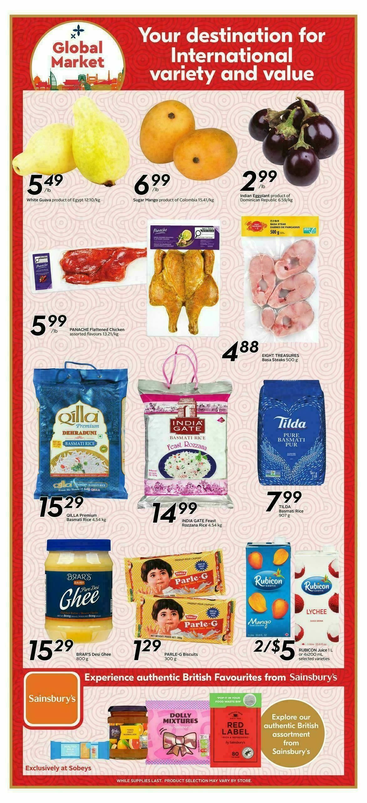 Sobeys Flyer from August 6