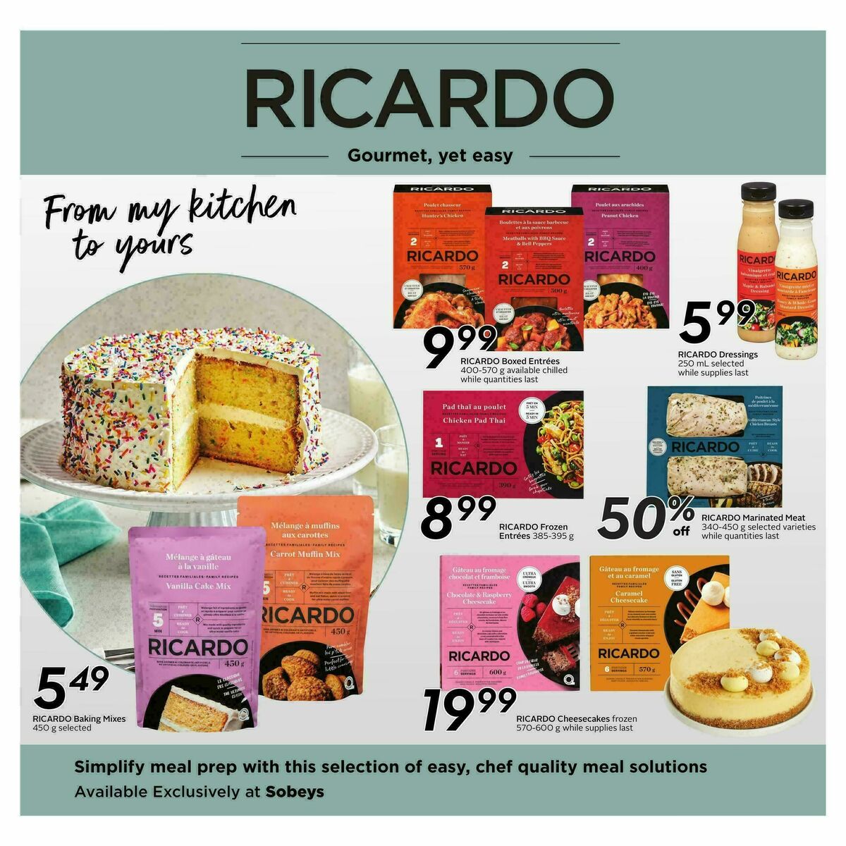 Sobeys Flyer from August 6