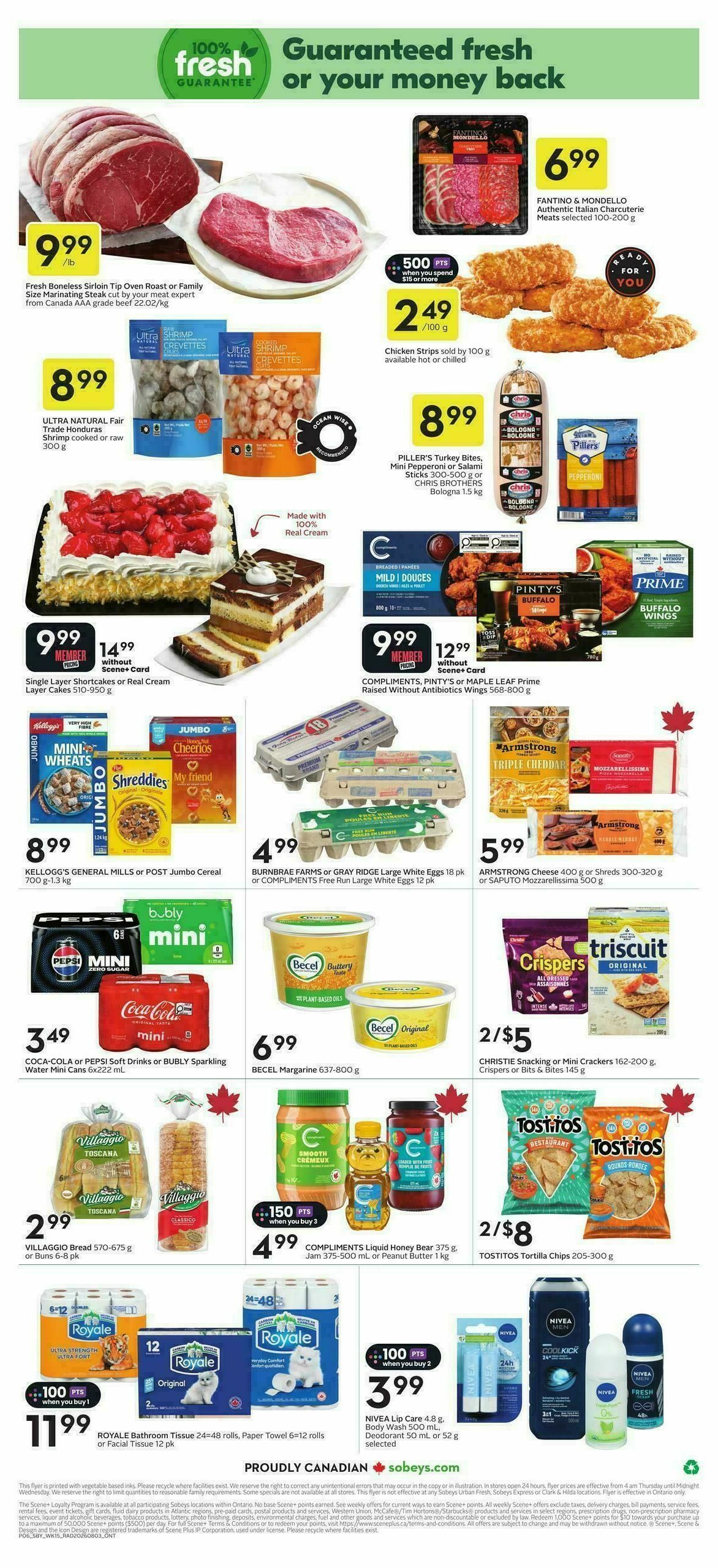 Sobeys Flyer from August 6