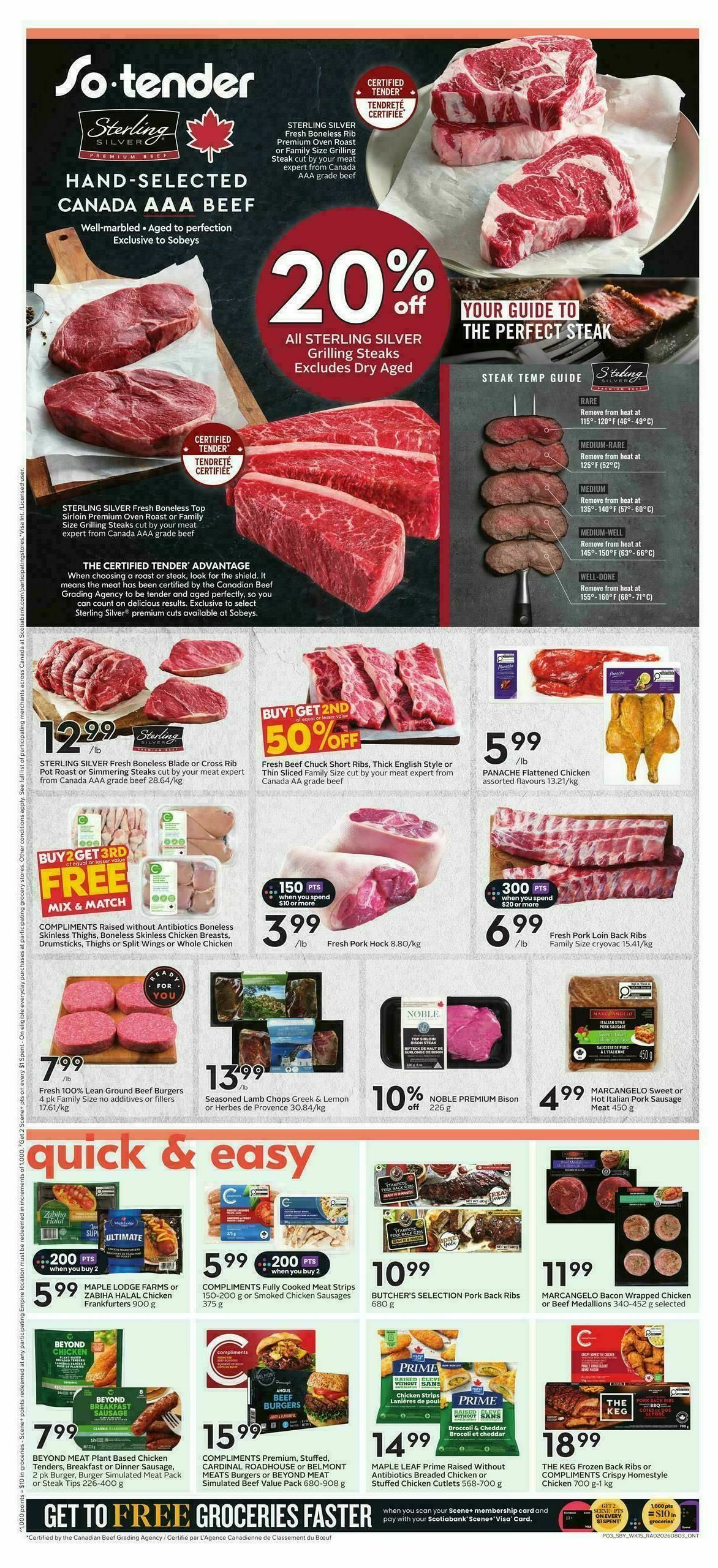 Sobeys Flyer from August 6
