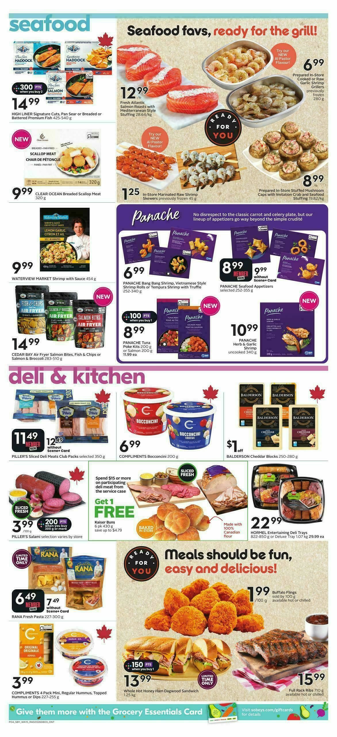 Sobeys Flyer from August 6