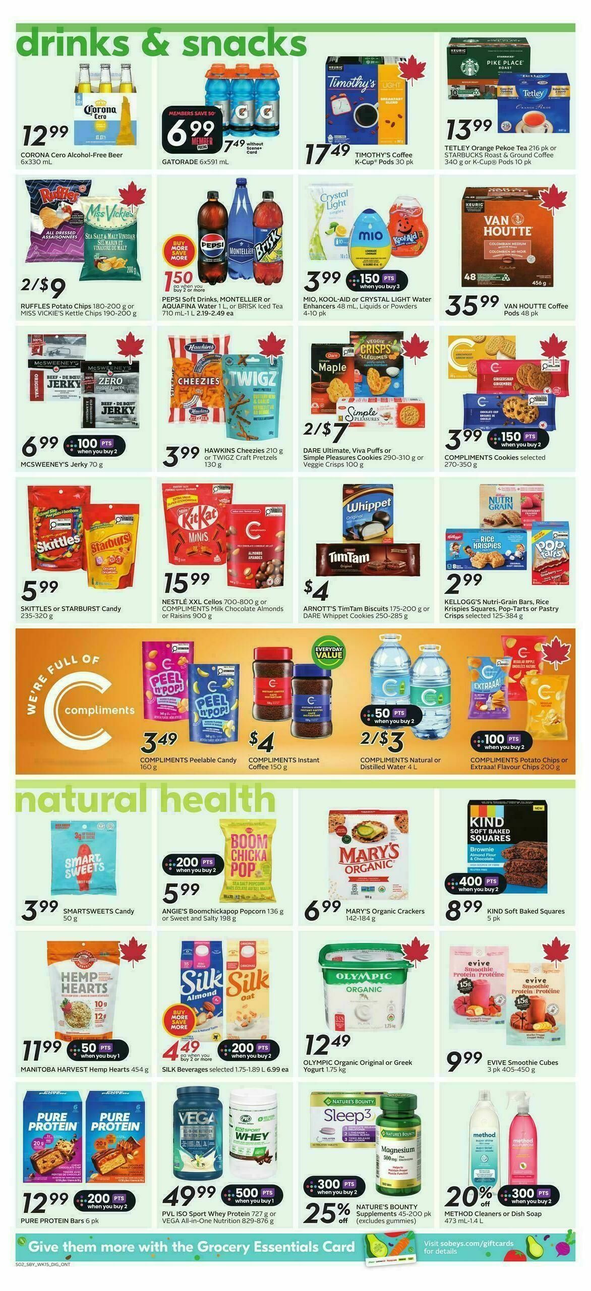 Sobeys Flyer from August 6