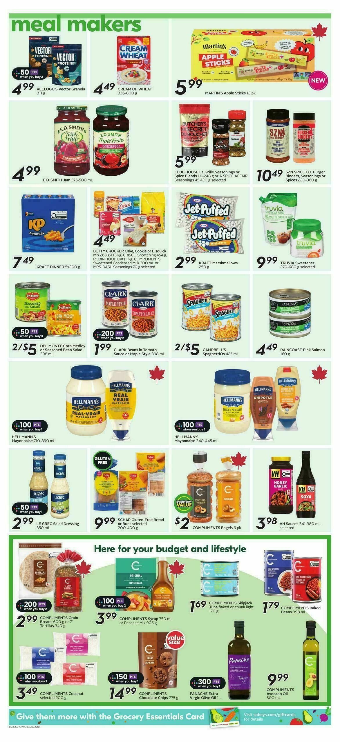 Sobeys Flyer from August 13