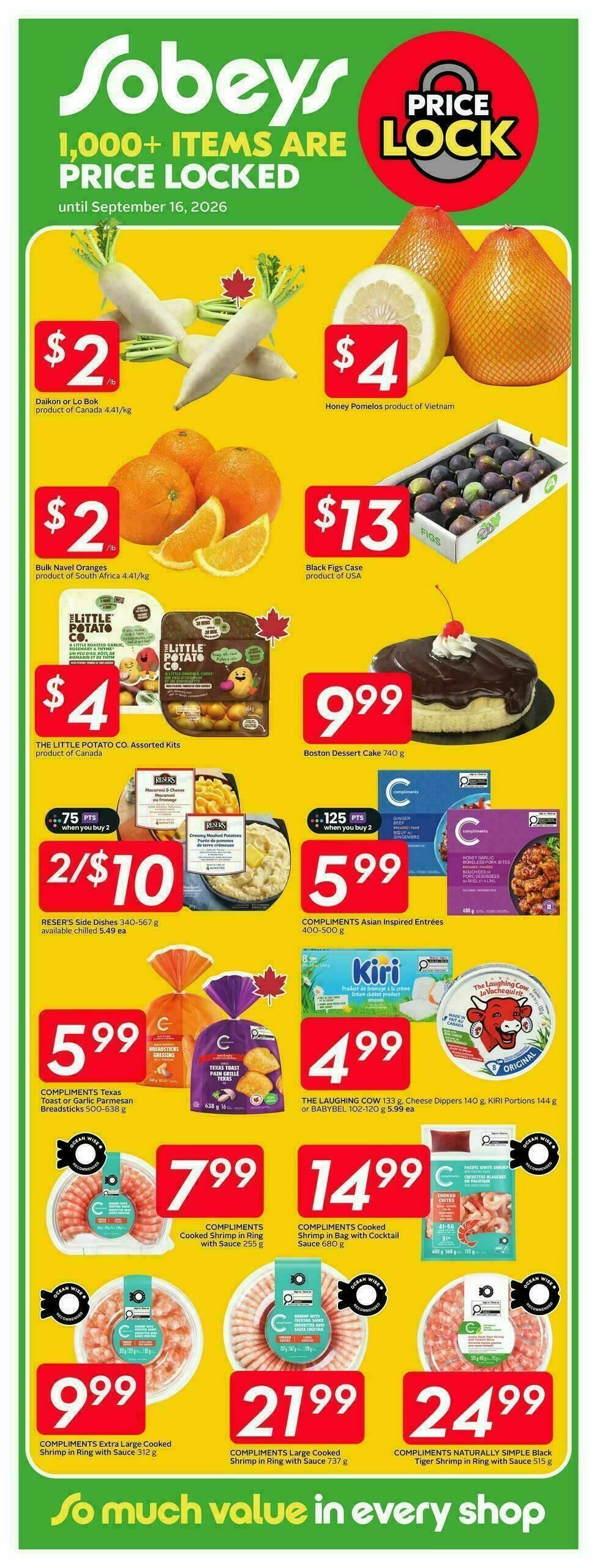 Sobeys Flyer from August 13