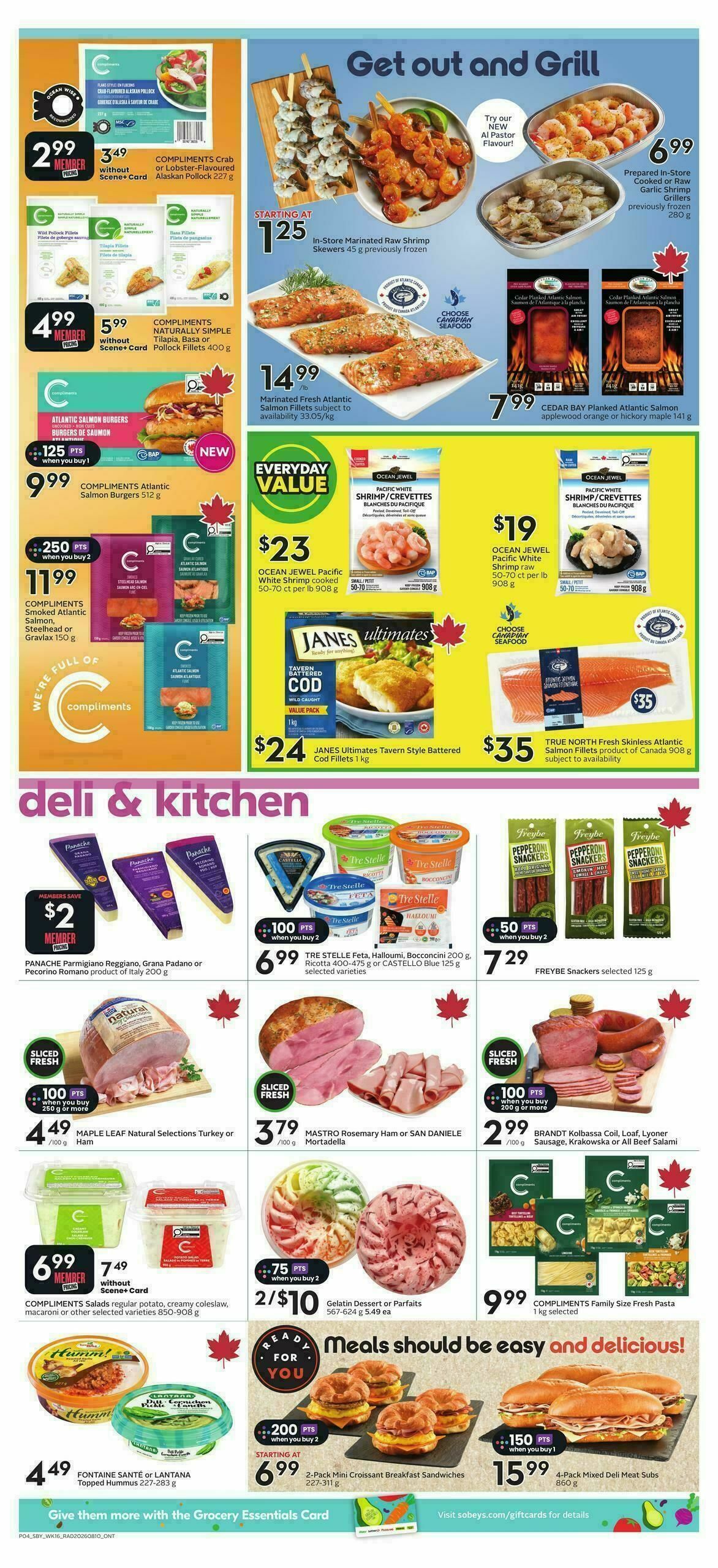 Sobeys Flyer from August 13