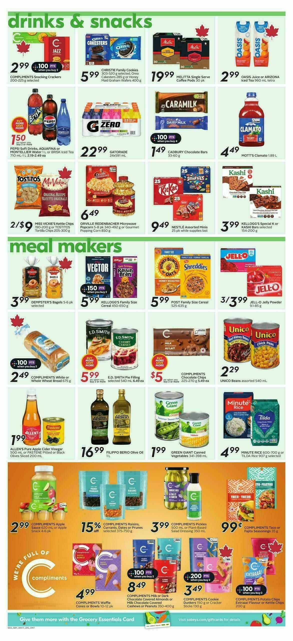 Sobeys Flyer from August 20