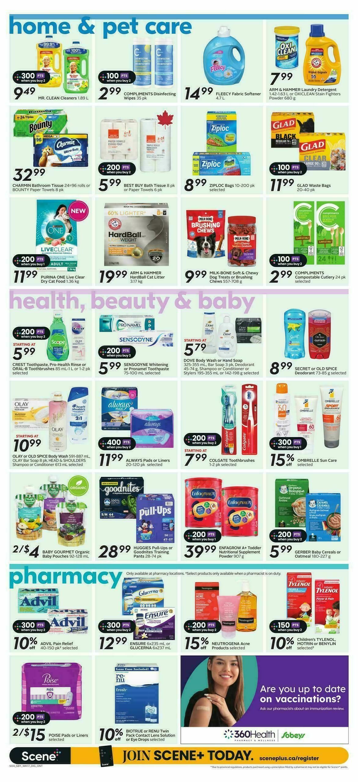 Sobeys Flyer from August 20