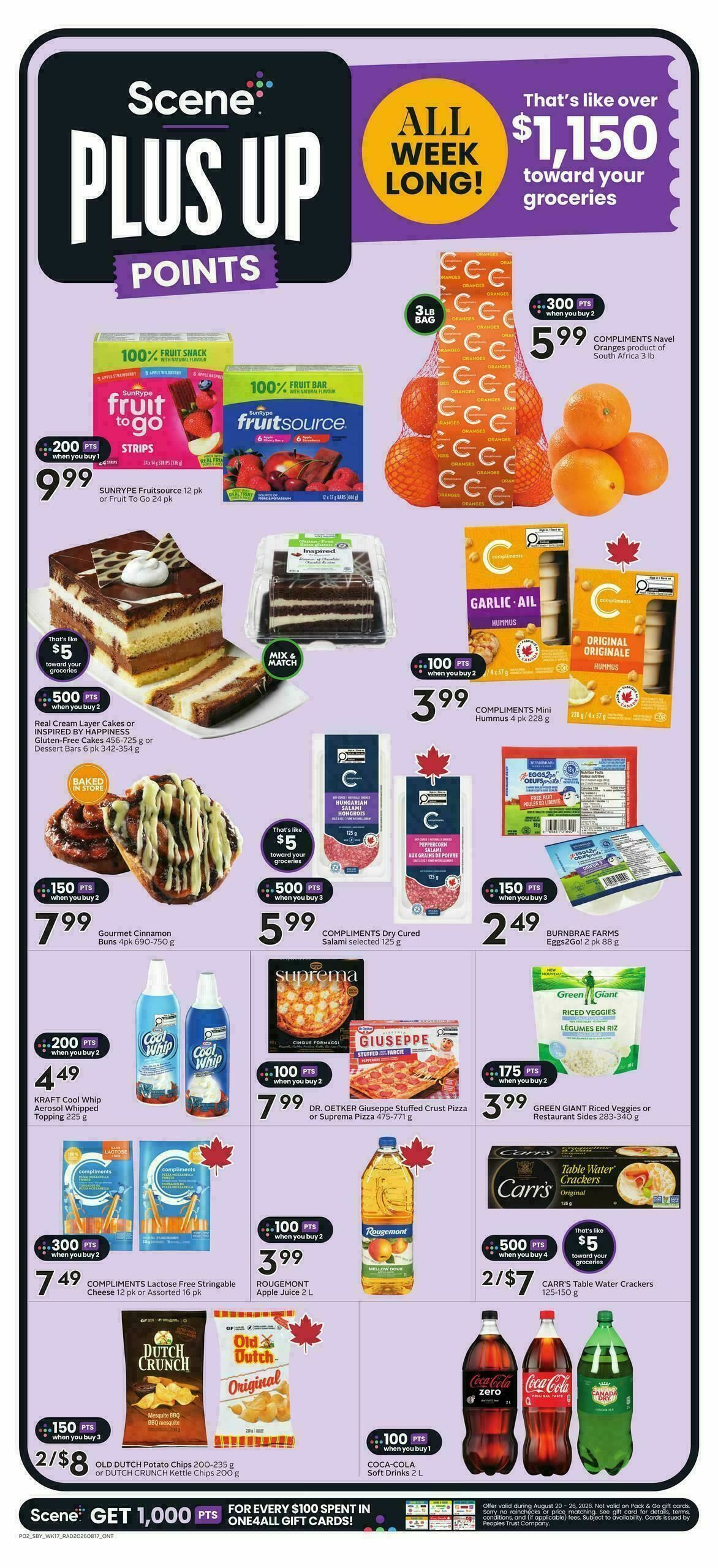 Sobeys Flyer from August 20