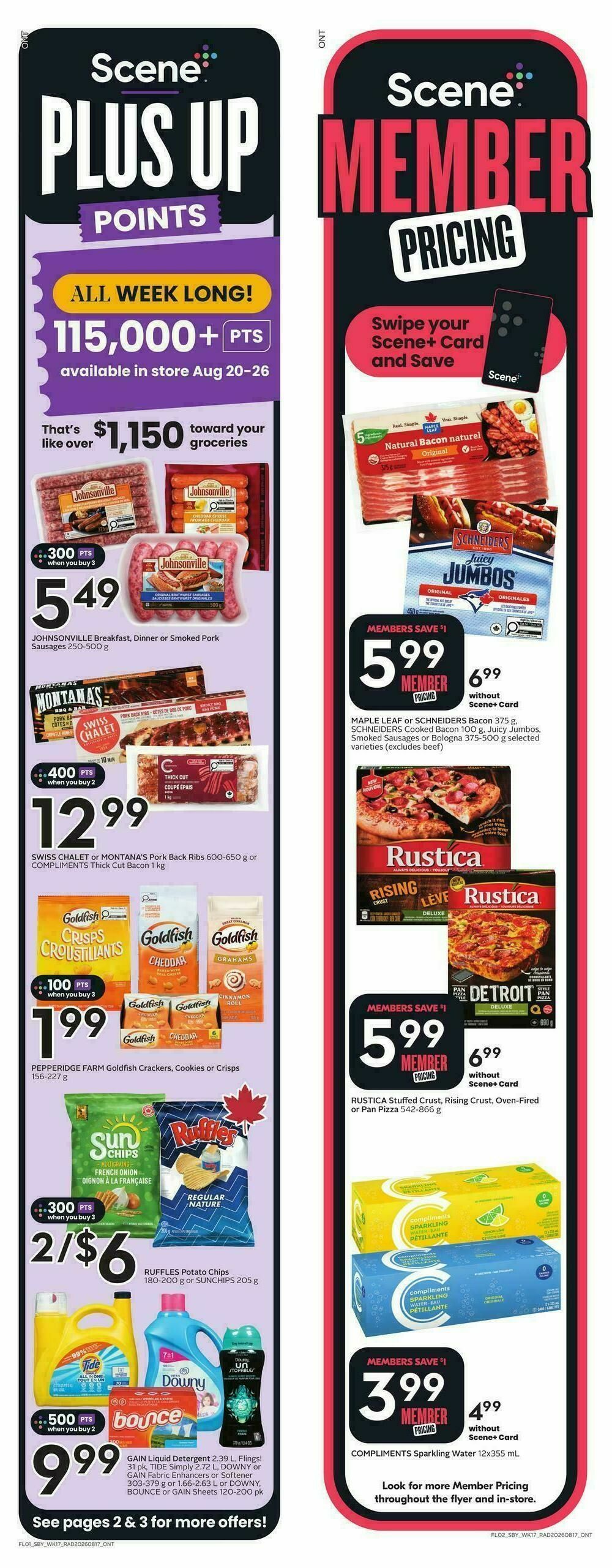 Sobeys Flyer from August 20
