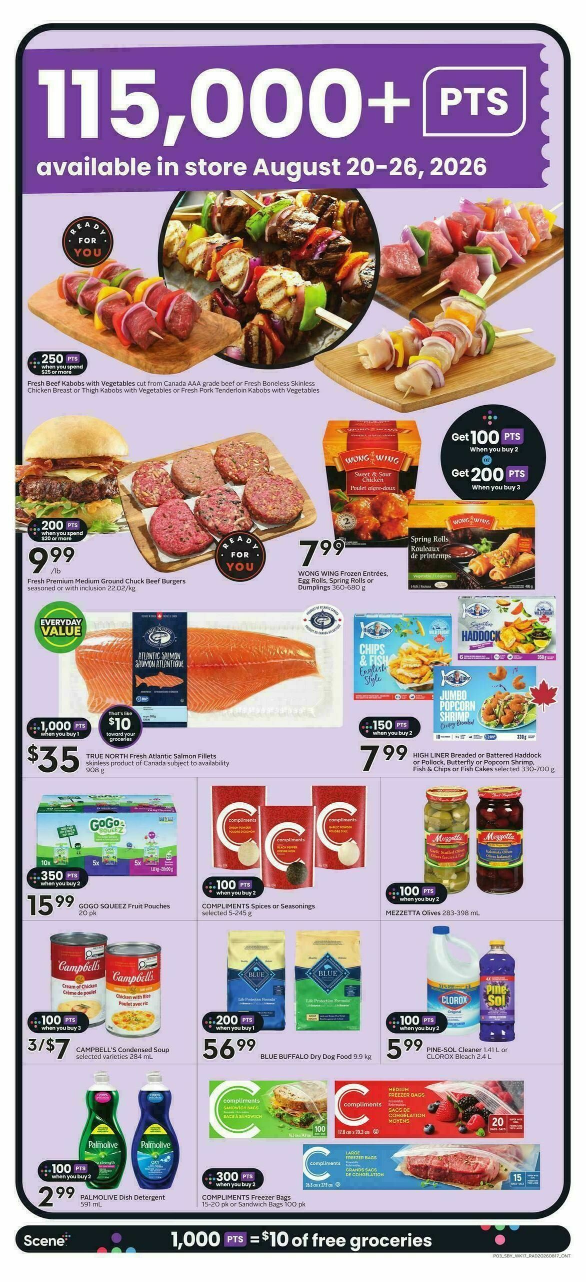 Sobeys Flyer from August 20